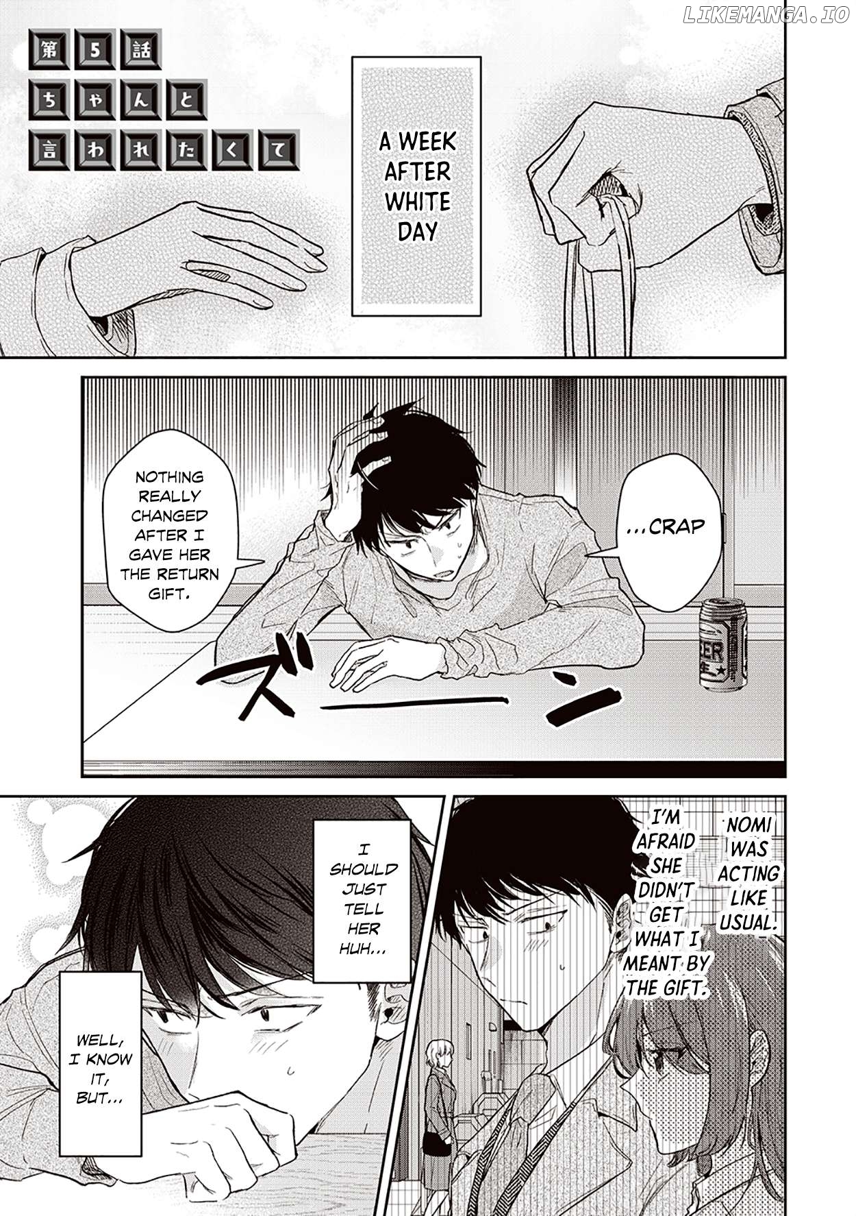 A Man and a Woman Who Hate Obligatory Chocolates (Serialized) Chapter 5 - page 1