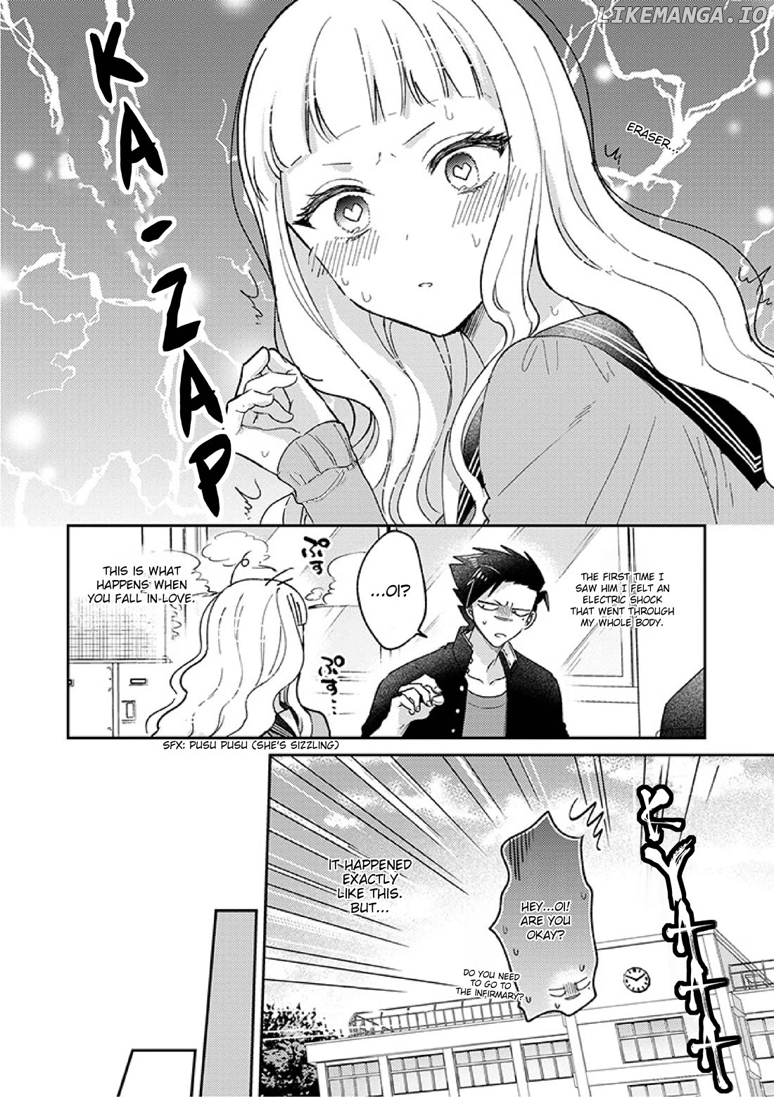 Scary Face High Schooler and Miss Plain Jane Chapter 13 - page 2