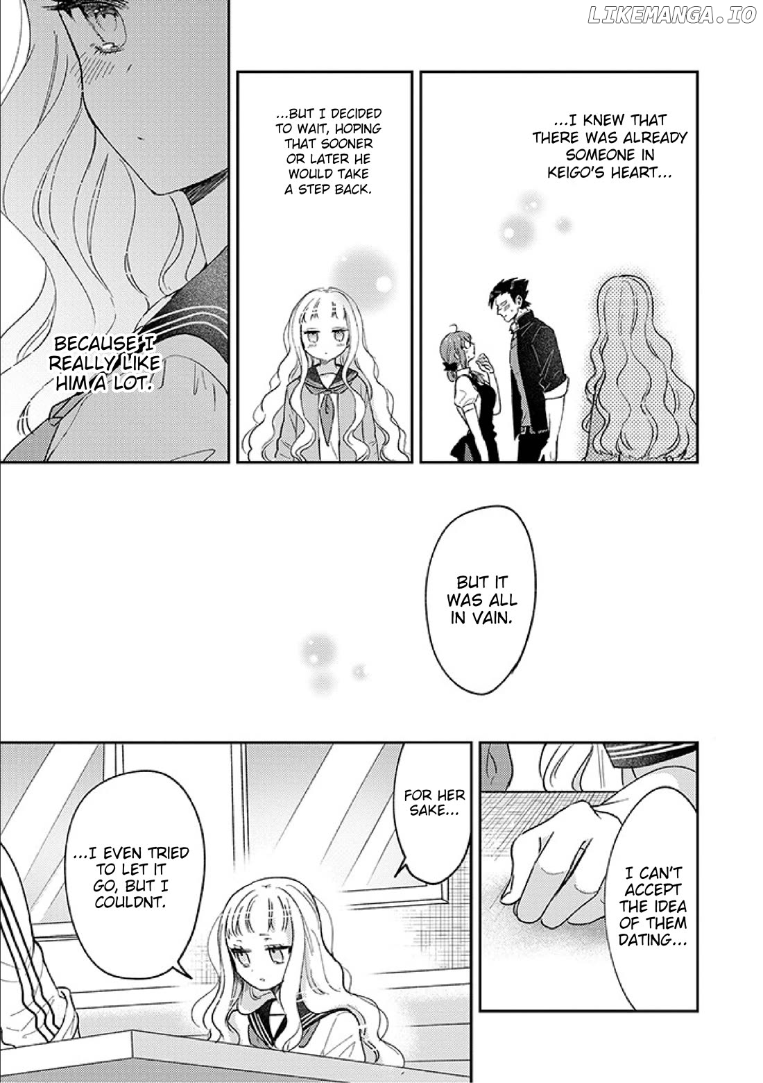 Scary Face High Schooler and Miss Plain Jane Chapter 13 - page 3