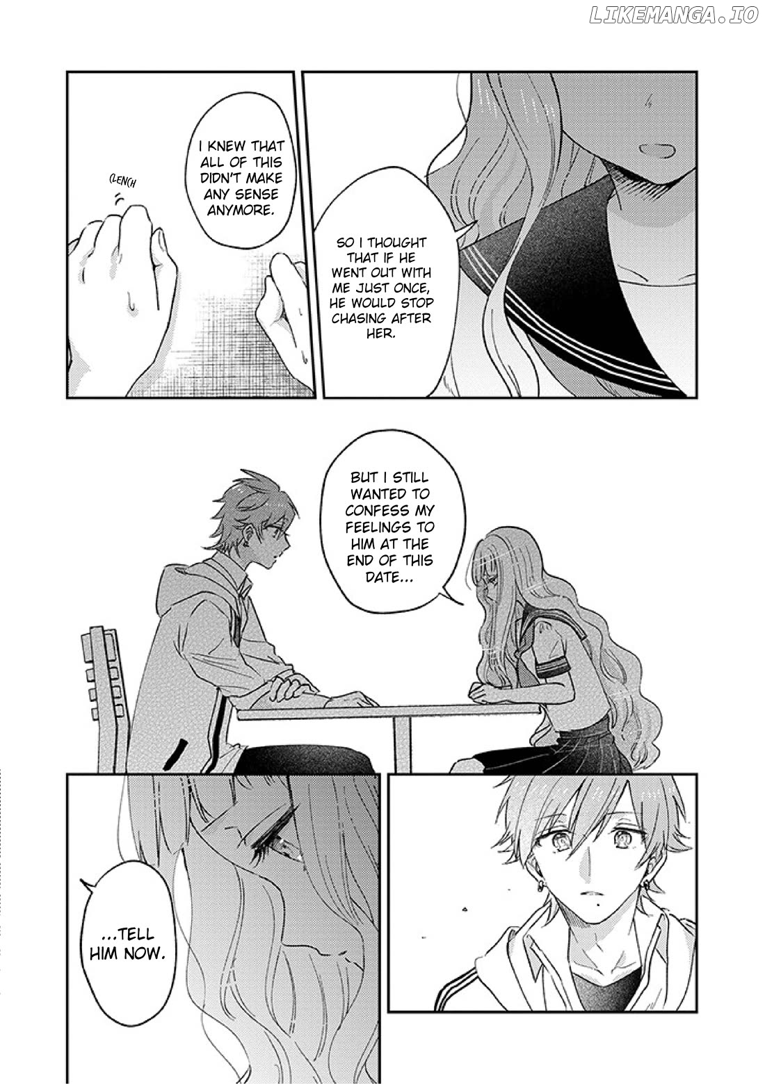 Scary Face High Schooler and Miss Plain Jane Chapter 13 - page 4