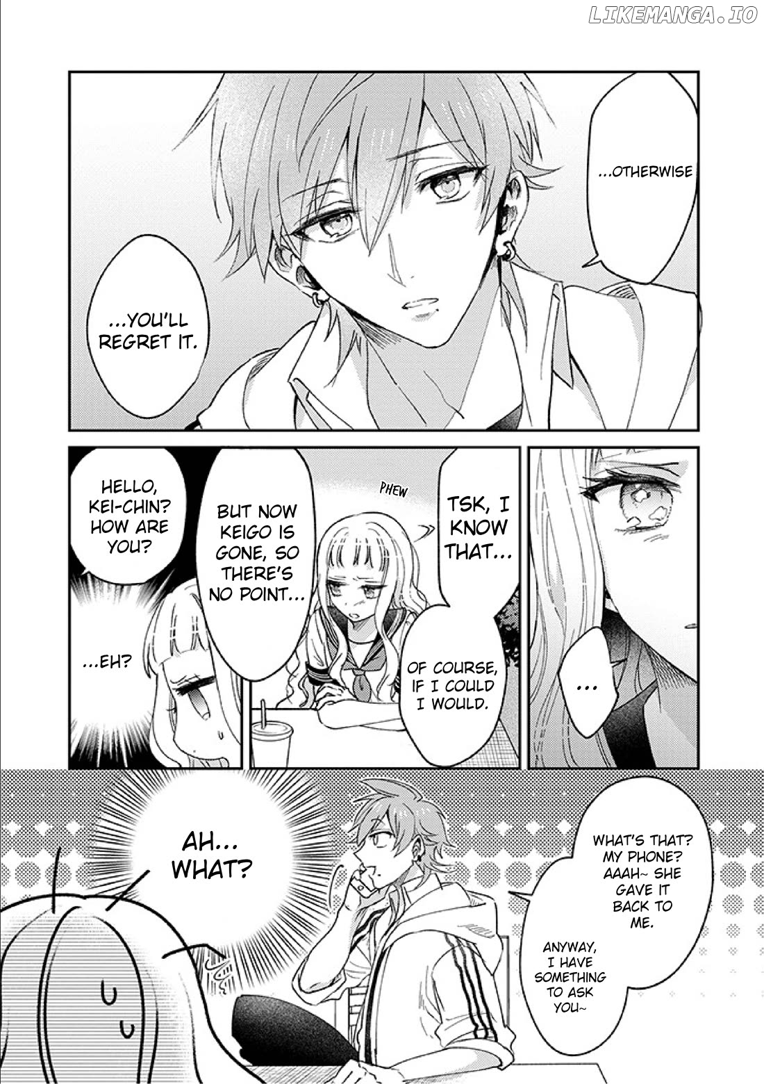 Scary Face High Schooler and Miss Plain Jane Chapter 13 - page 5