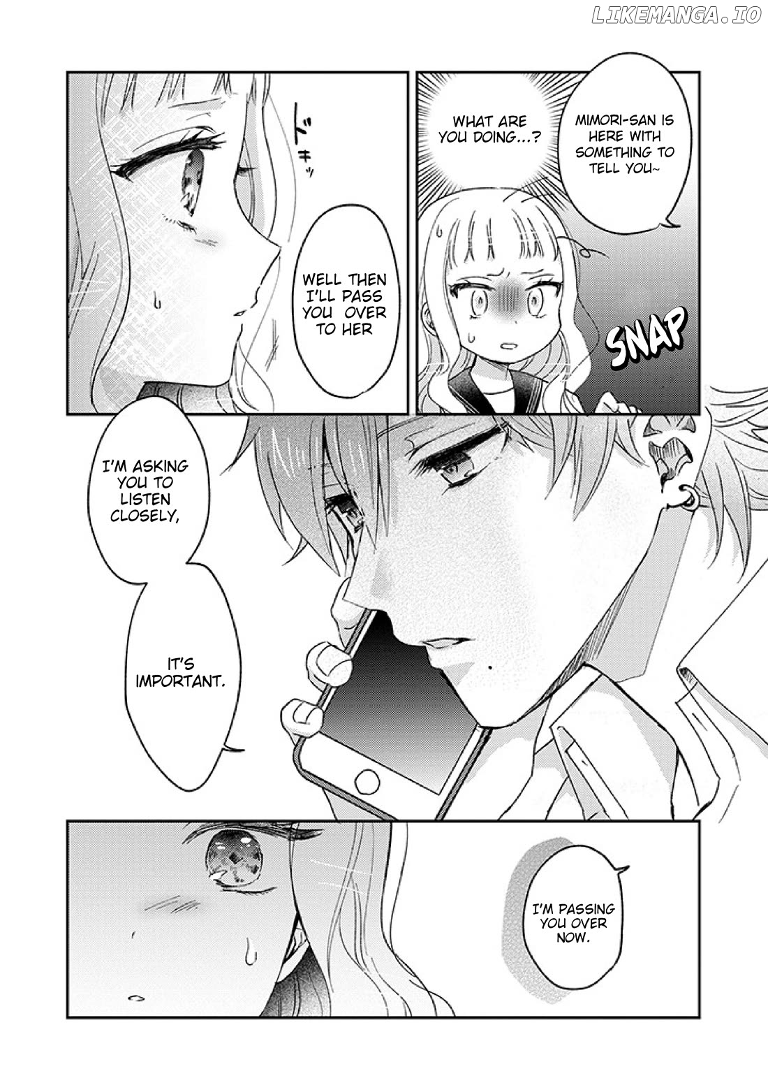 Scary Face High Schooler and Miss Plain Jane Chapter 13 - page 6