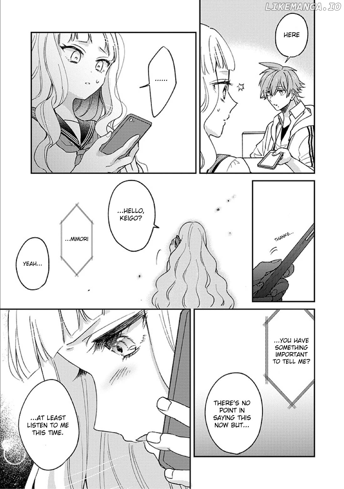 Scary Face High Schooler and Miss Plain Jane Chapter 13 - page 7