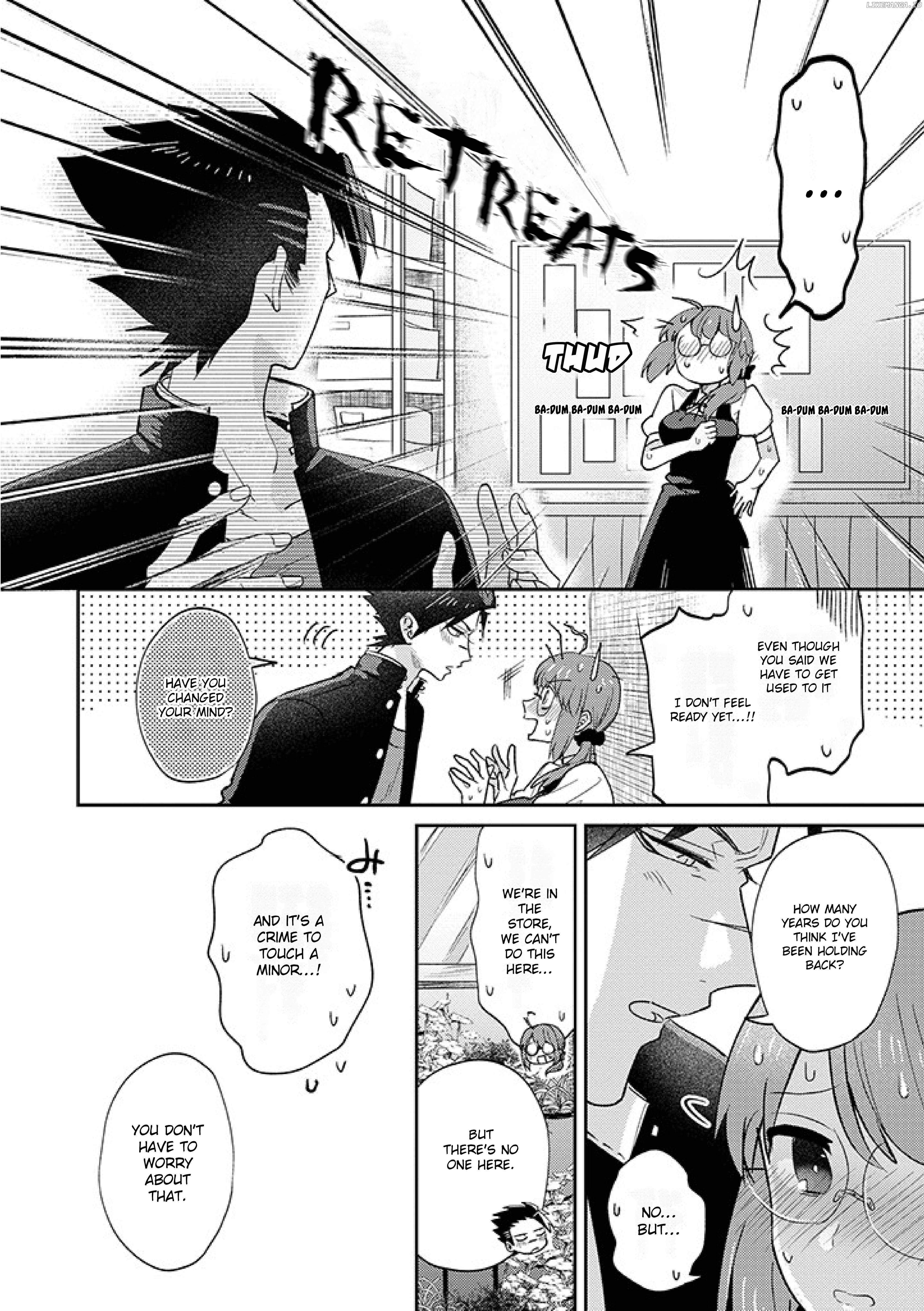 Scary Face High Schooler and Miss Plain Jane Chapter 14 - page 12