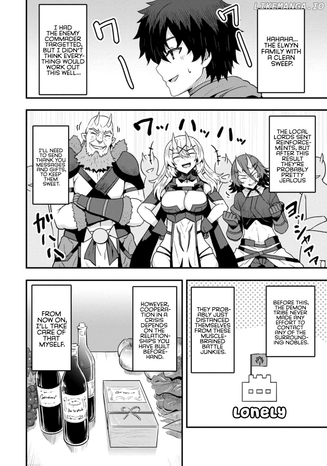 Isekai Saikyou no Yome desu ga, Yoru no Tatakai wa Ore no Hou ga Tsuyoi You desu ~Chiryaku o Ikashite Nariagaru Harem Senki~ Chapter 7 - page 2