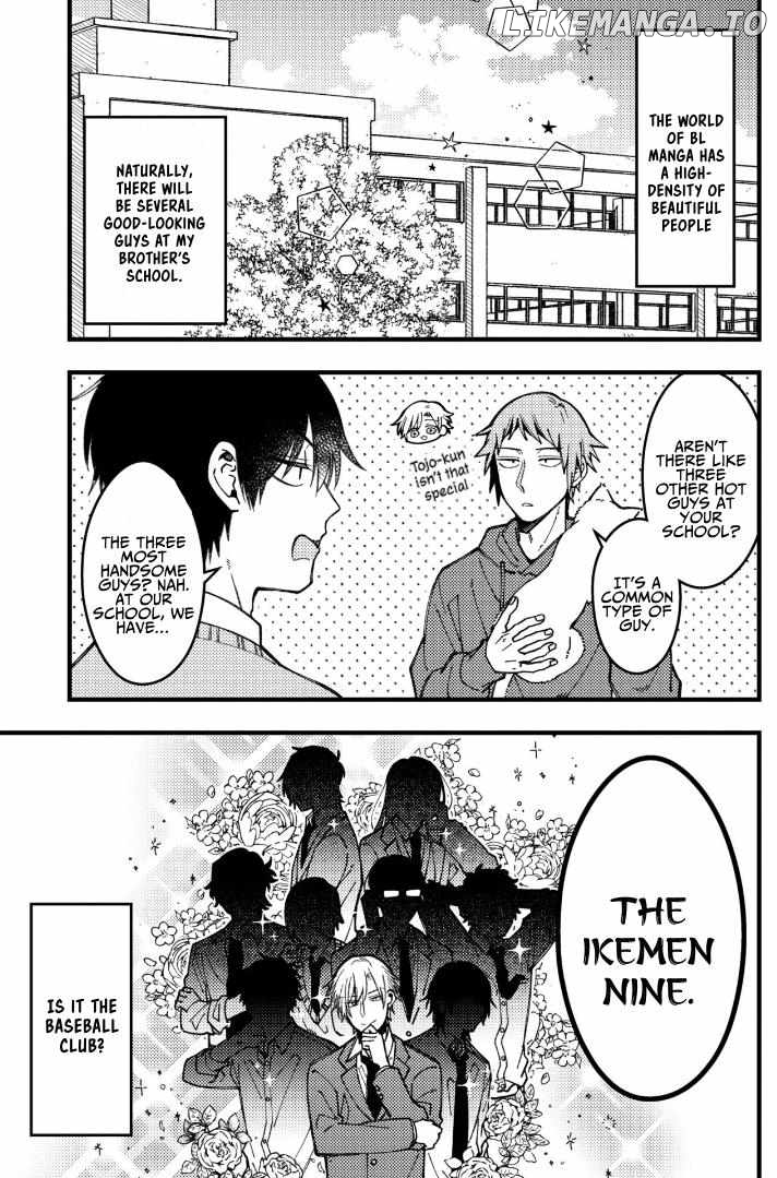 A World Where Everything Definitely Becomes BL vs. The Man Who Definitely Doesn't Want To Be In A BL Chapter 77 - page 1