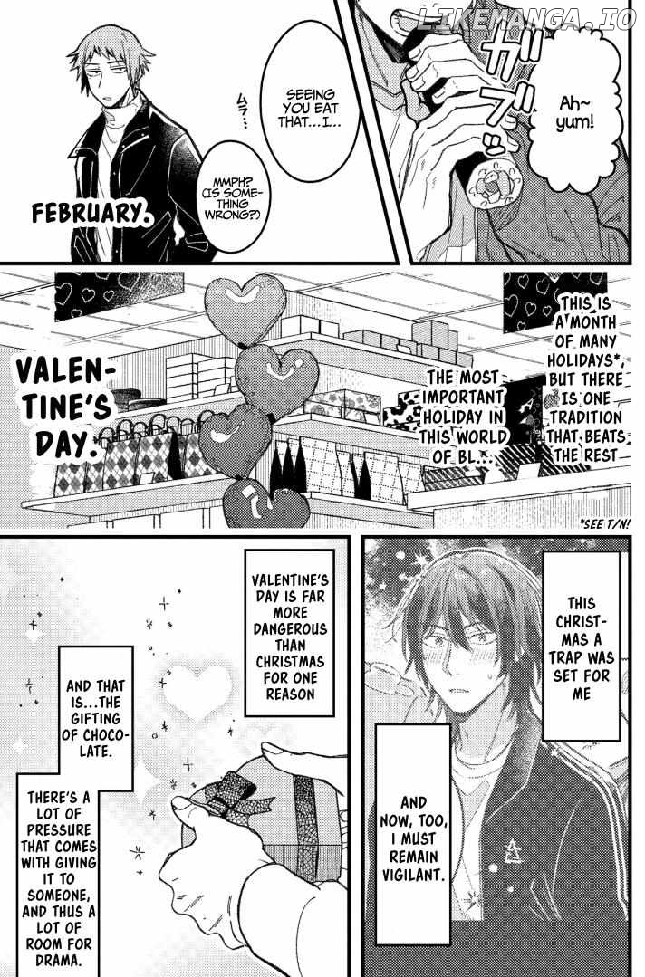 A World Where Everything Definitely Becomes BL vs. The Man Who Definitely Doesn't Want To Be In A BL Chapter 80 - page 1