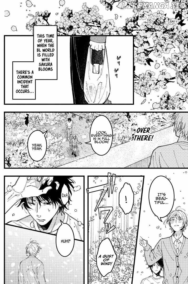 A World Where Everything Definitely Becomes BL vs. The Man Who Definitely Doesn't Want To Be In A BL Chapter 84 - page 4
