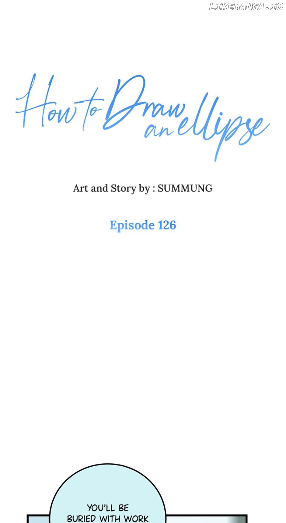 How to Draw an Ellipse Chapter 126 - page 1