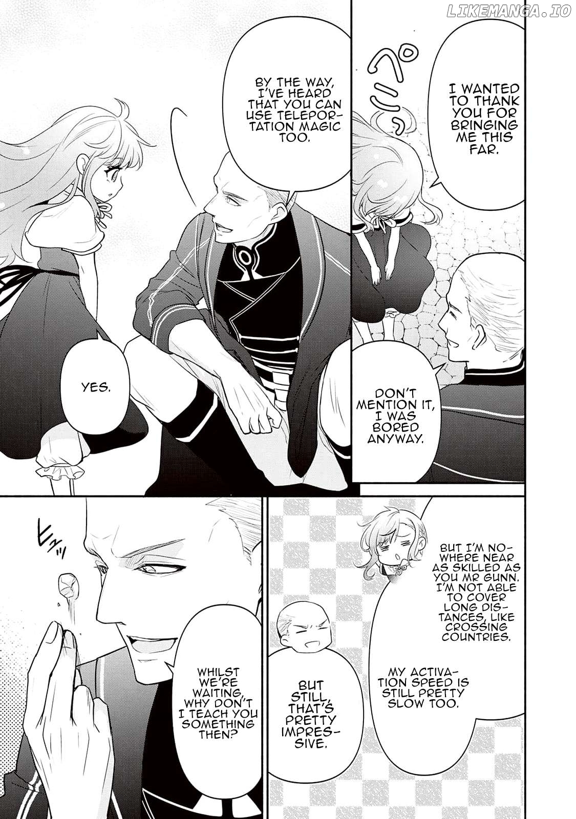 Tensei Youjo. Kamikemono to Ouji to, Saikyou no Ojisan Youhei-dan no Naka de Ikiru. Chapter 7 - page 5