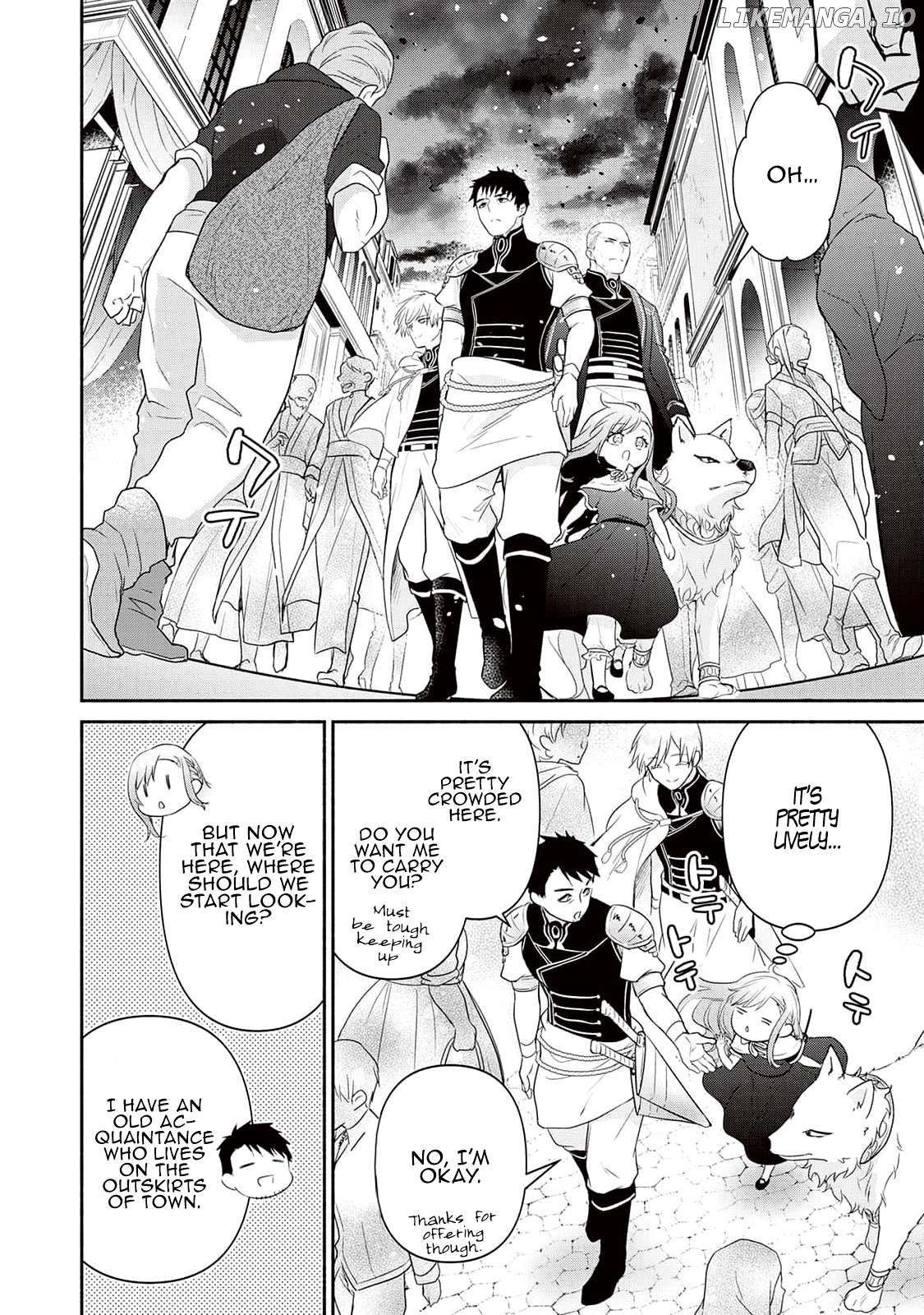Tensei Youjo. Kamikemono to Ouji to, Saikyou no Ojisan Youhei-dan no Naka de Ikiru. Chapter 7 - page 8