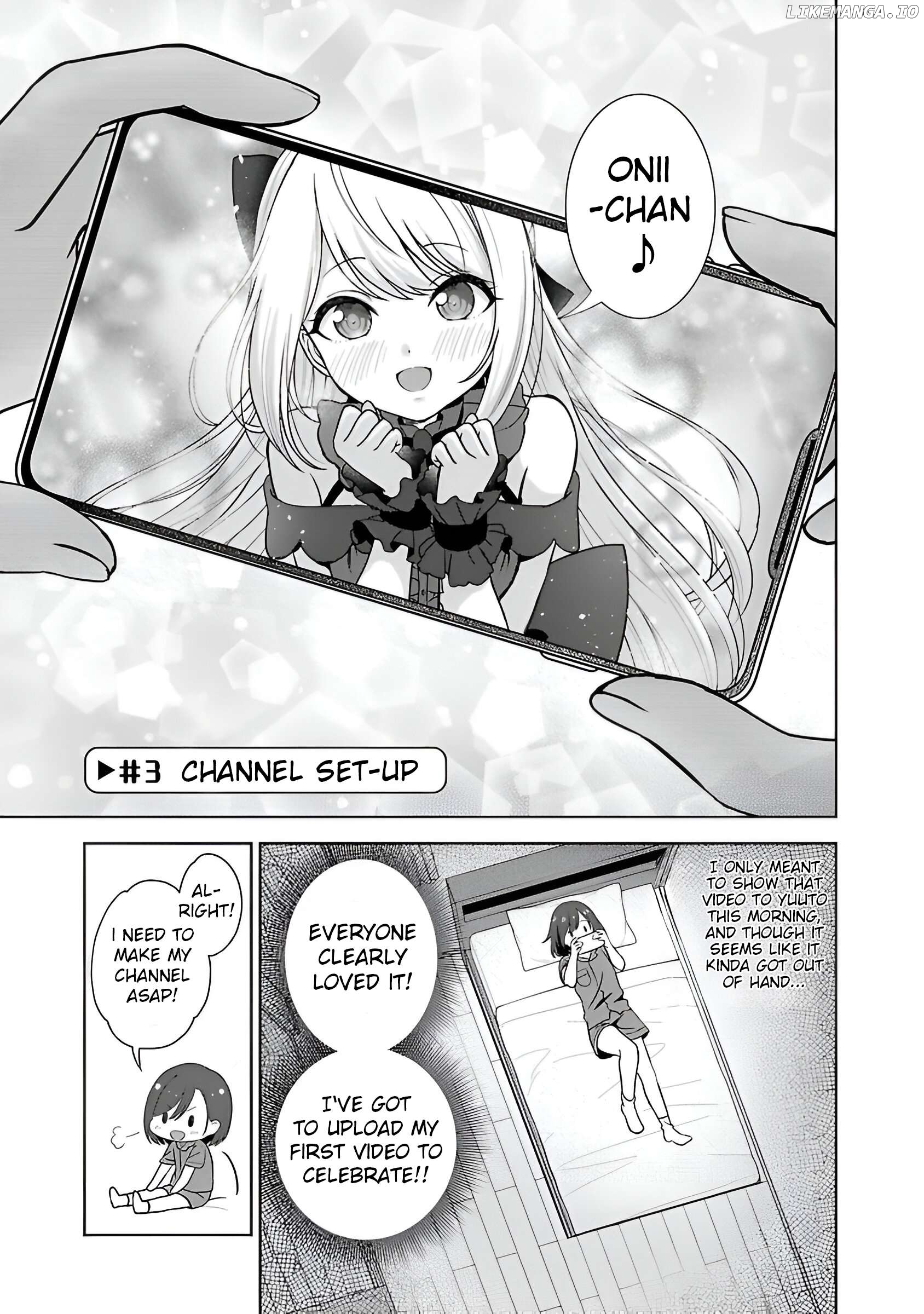Shitsurenshita node Vtuber Hajimetara Toshiue no Onee-san ni Motemashita Chapter 3 - page 1