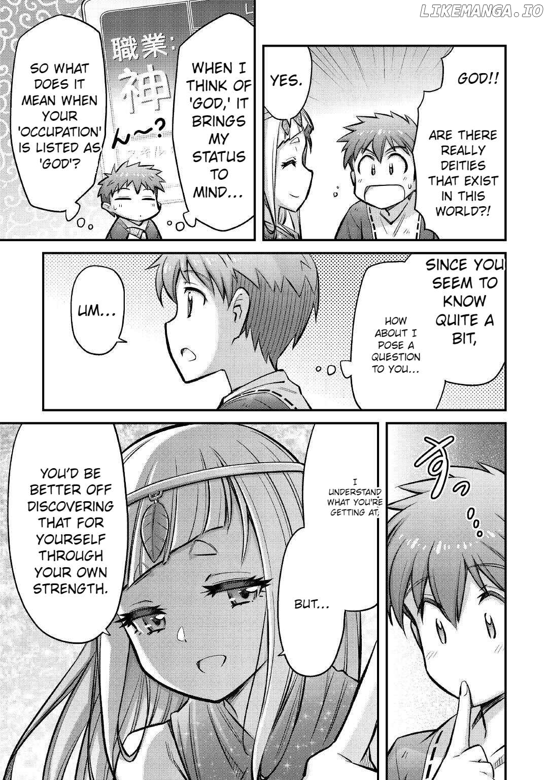 Summoned by being involved!? And I was "God"?? Chapter 14 - page 8