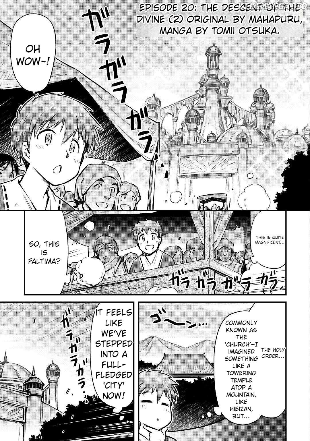 Summoned by being involved!? And I was "God"?? Chapter 20 - page 4