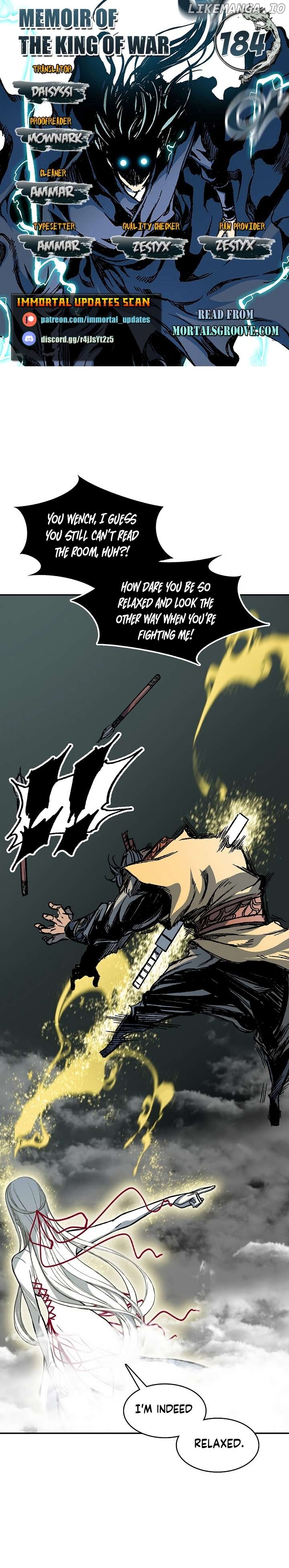 Memoir Of The King Of War Chapter 184 - page 1