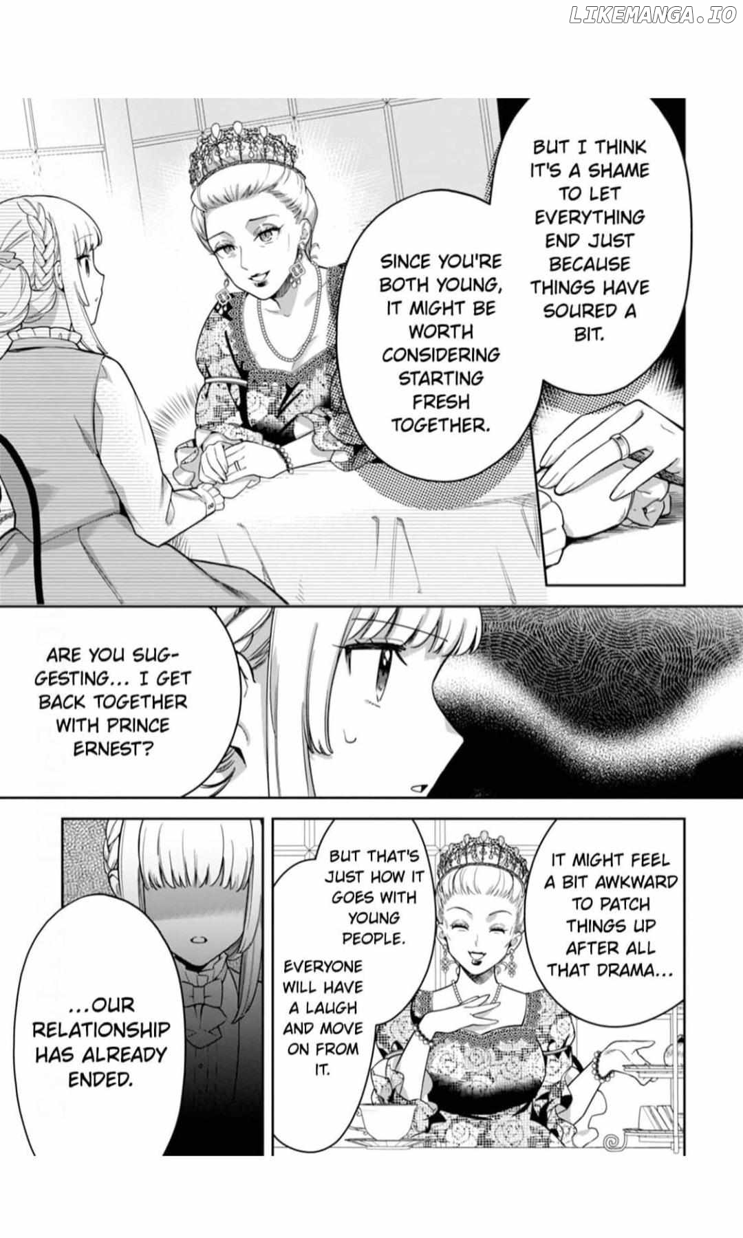 Kankei Kaizen wo Akiramete Kyori wo Oitara, Shiotaioudatta Konyakusha ga Karande Kuru you ni Narimashita Chapter 11 - page 21