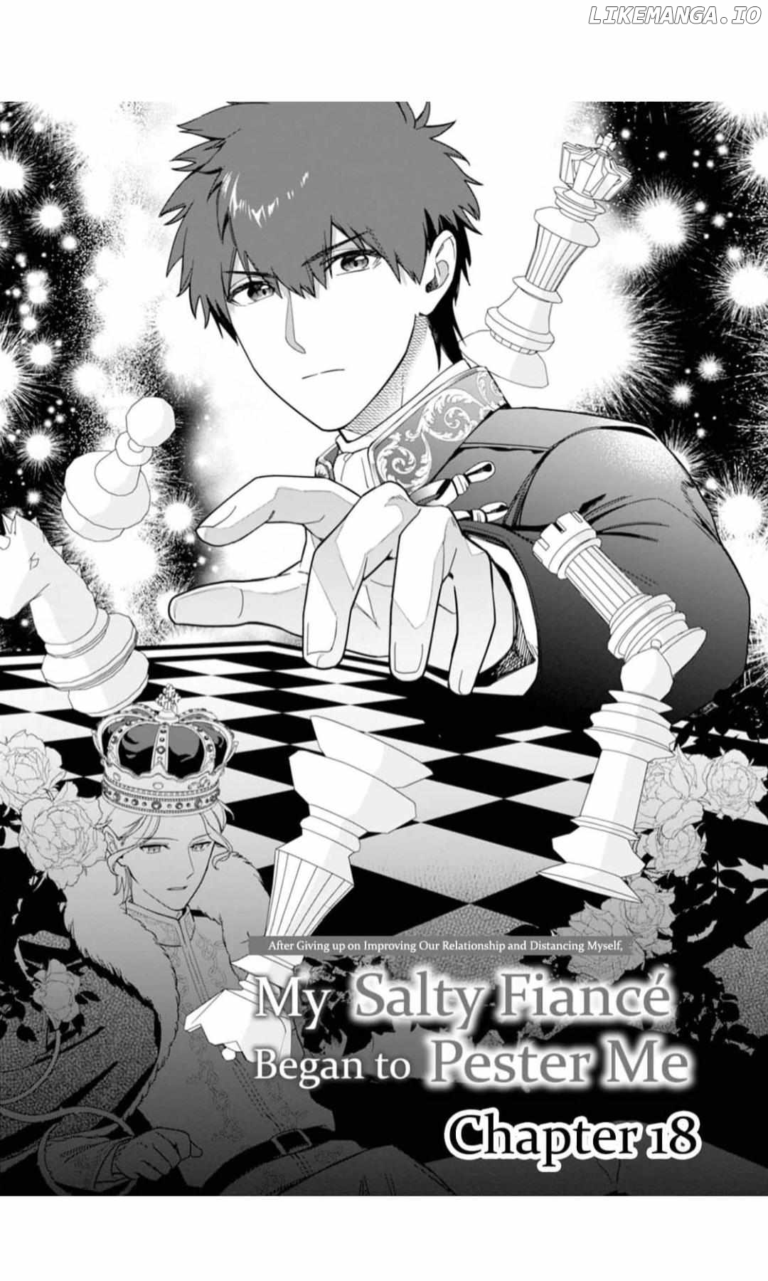 Kankei Kaizen wo Akiramete Kyori wo Oitara, Shiotaioudatta Konyakusha ga Karande Kuru you ni Narimashita Chapter 18 - page 4