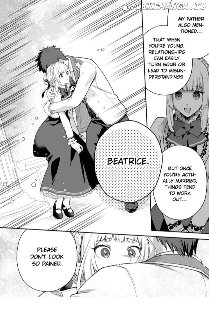 Kankei Kaizen wo Akiramete Kyori wo Oitara, Shiotaioudatta Konyakusha ga Karande Kuru you ni Narimashita Chapter 7 - page 24
