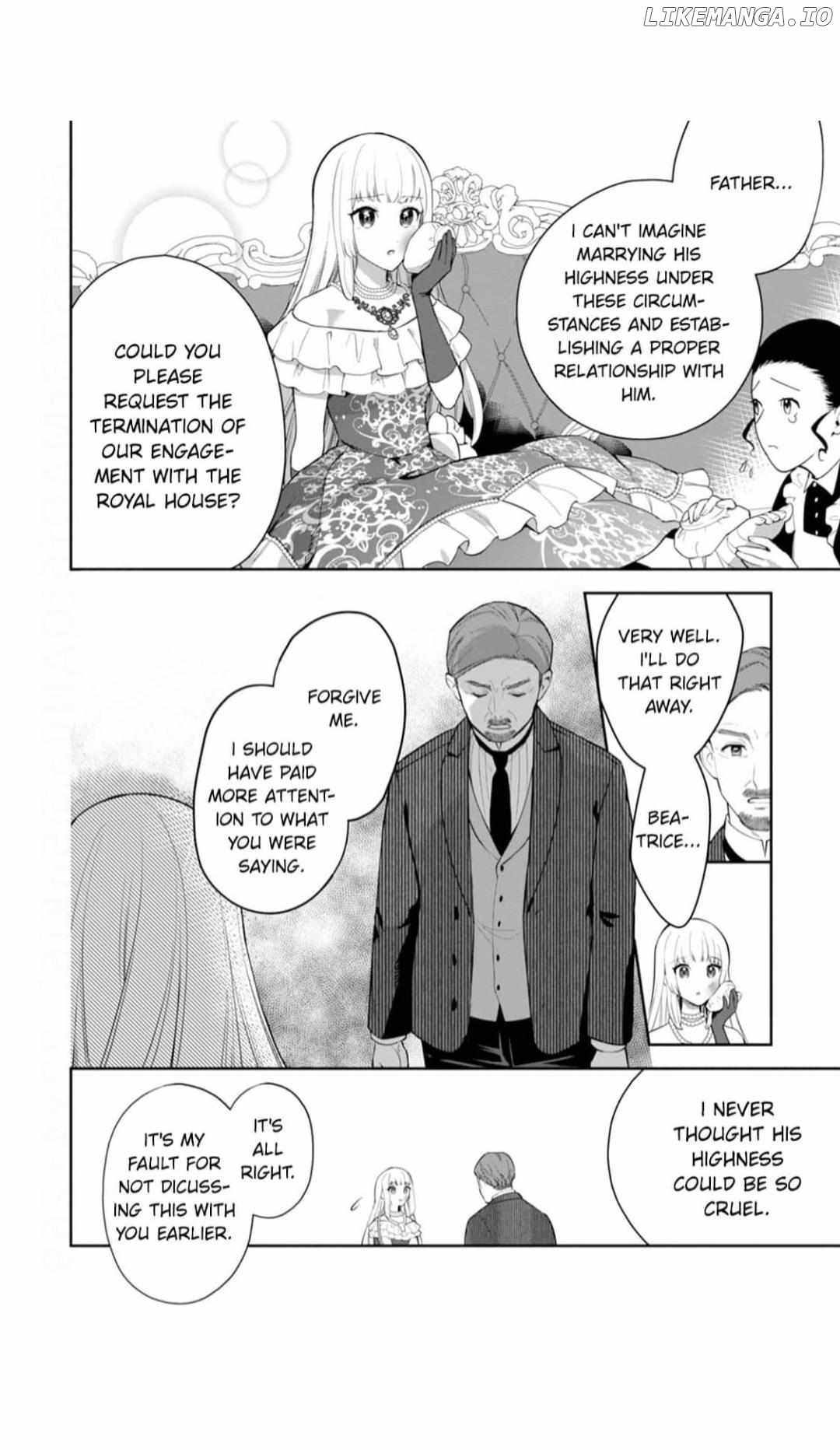 Kankei Kaizen wo Akiramete Kyori wo Oitara, Shiotaioudatta Konyakusha ga Karande Kuru you ni Narimashita Chapter 9 - page 2
