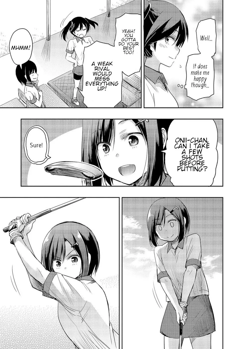 The Case of Me, a Pro Golfer, Being Reincarnated as My Little Sister’s Putter Chapter 11 - page 17
