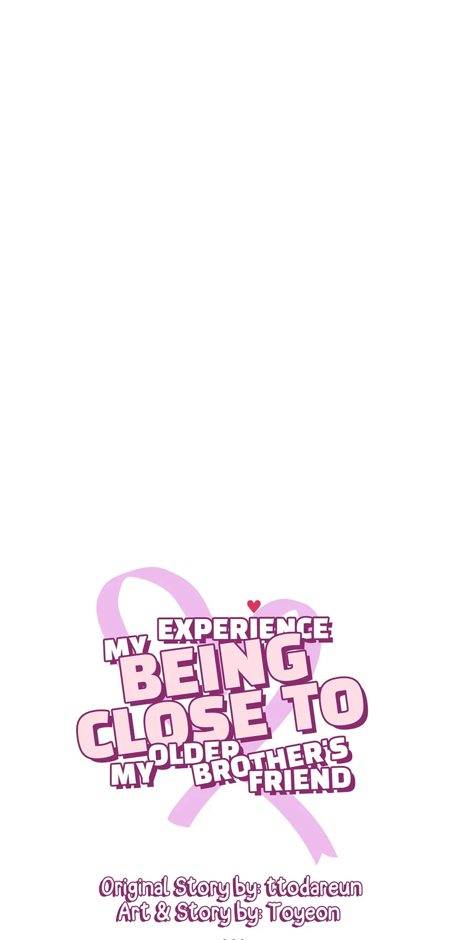 My Experience Being Close to My Older Brother's Friend Chapter 28 - page 24