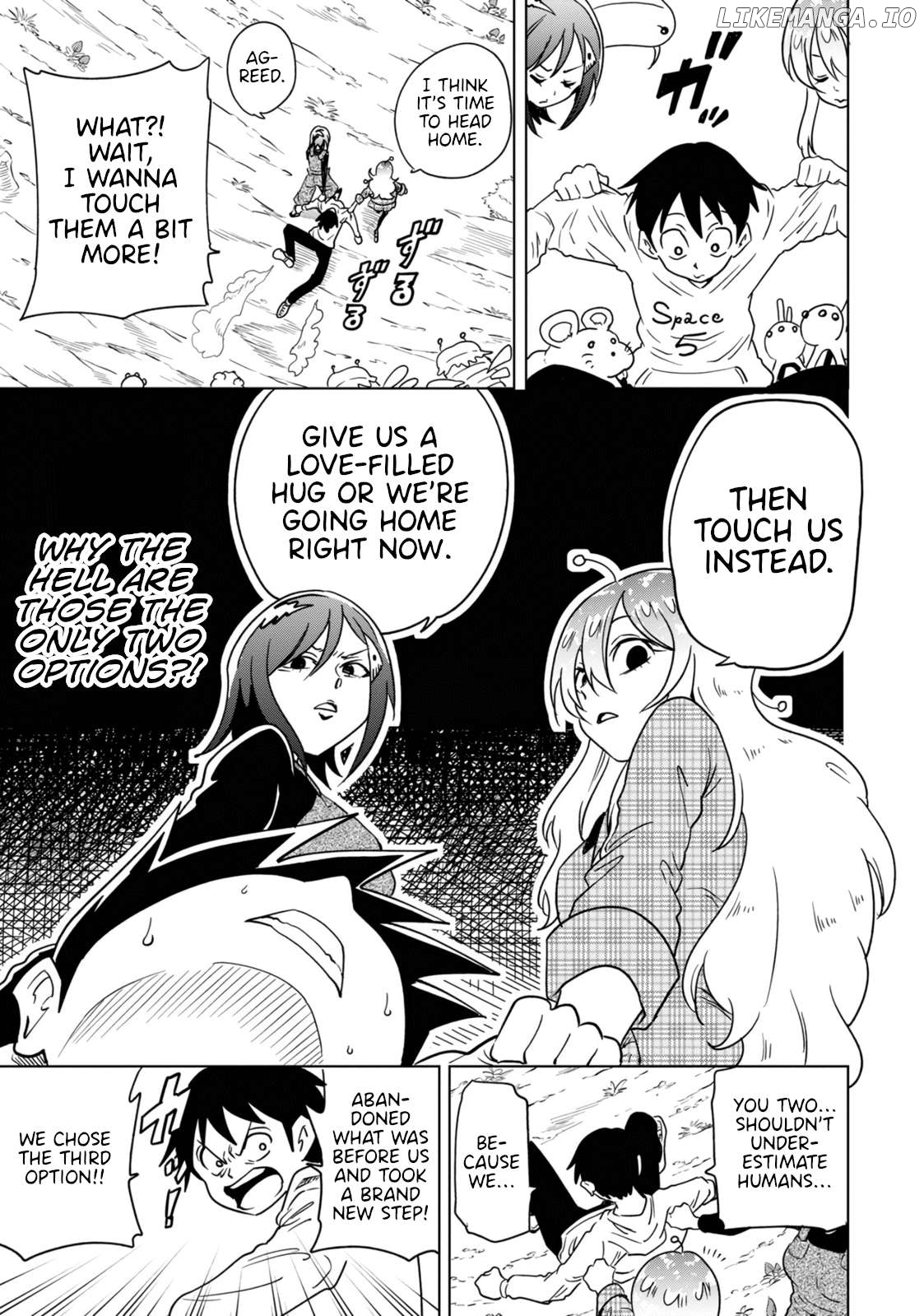 The Alien Next To Me Is Scary Chapter 38 - page 3