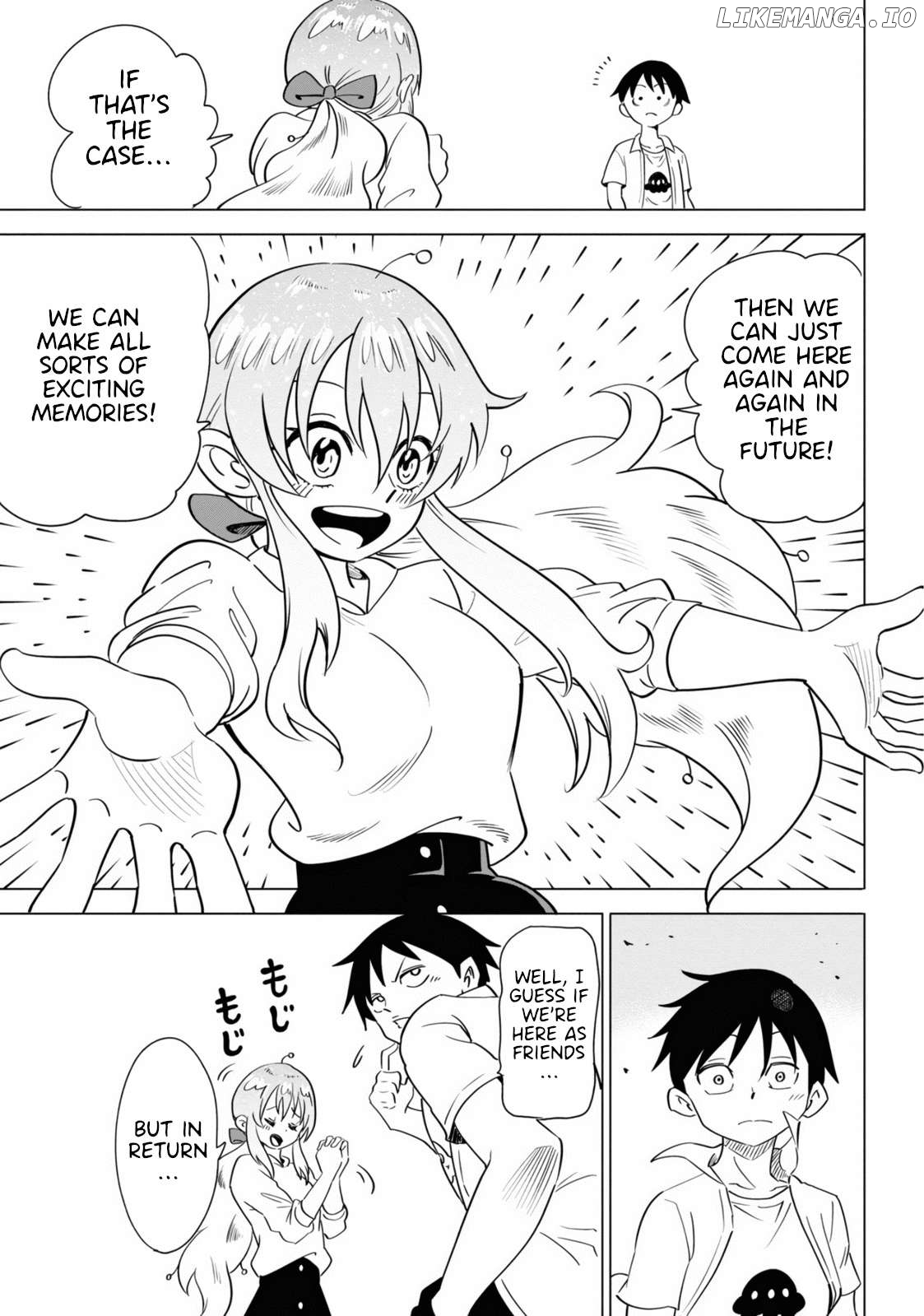 The Alien Next To Me Is Scary Chapter 42 - page 3