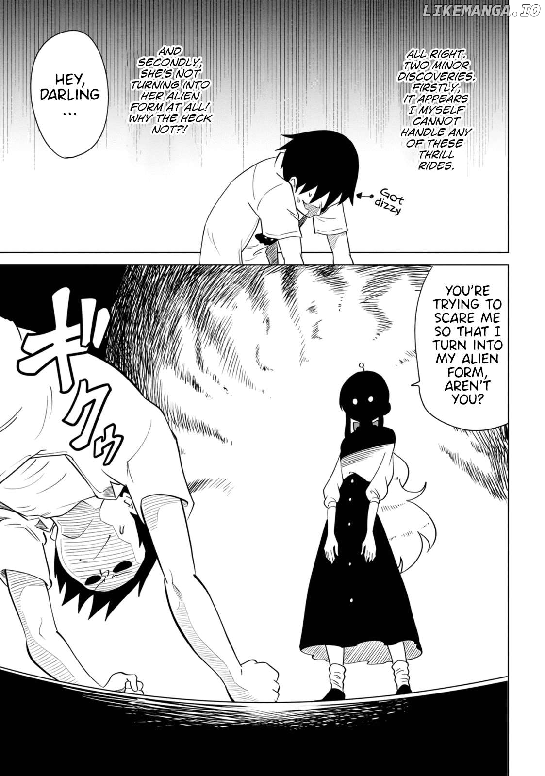 The Alien Next To Me Is Scary Chapter 44 - page 3