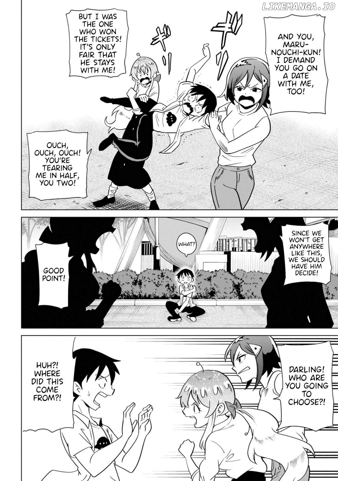 The Alien Next To Me Is Scary Chapter 45 - page 2