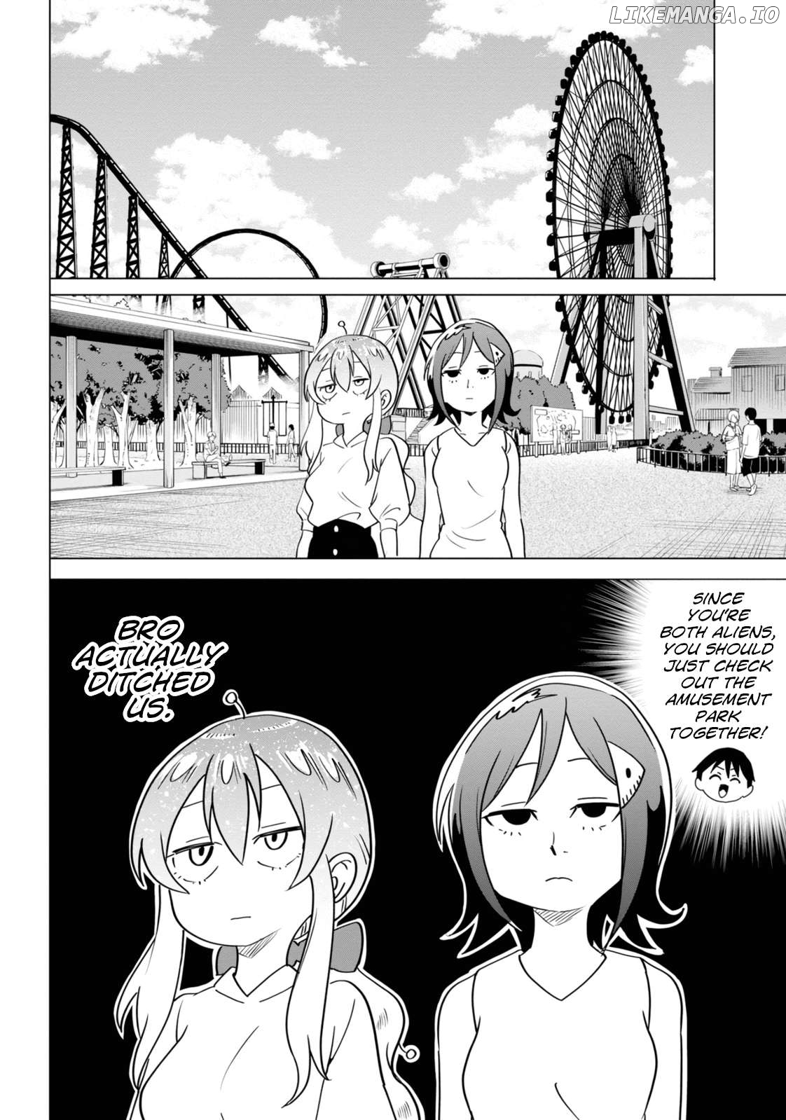 The Alien Next To Me Is Scary Chapter 45 - page 4