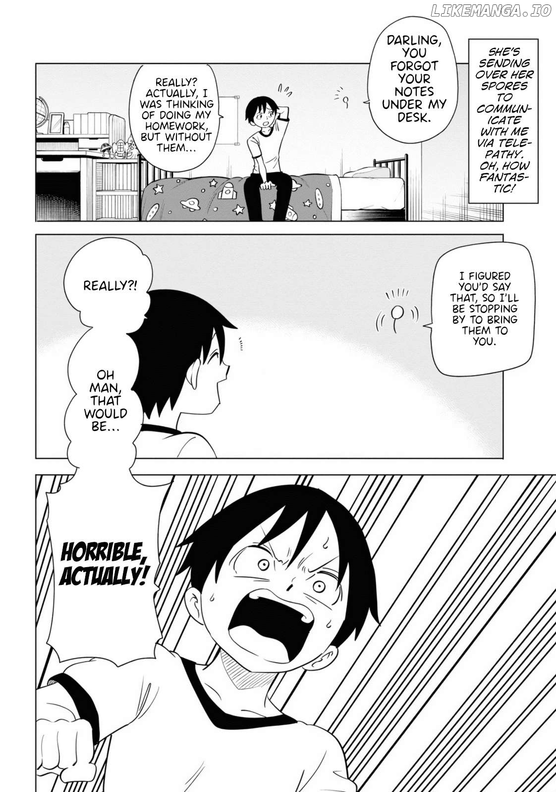 The Alien Next To Me Is Scary Chapter 49 - page 2
