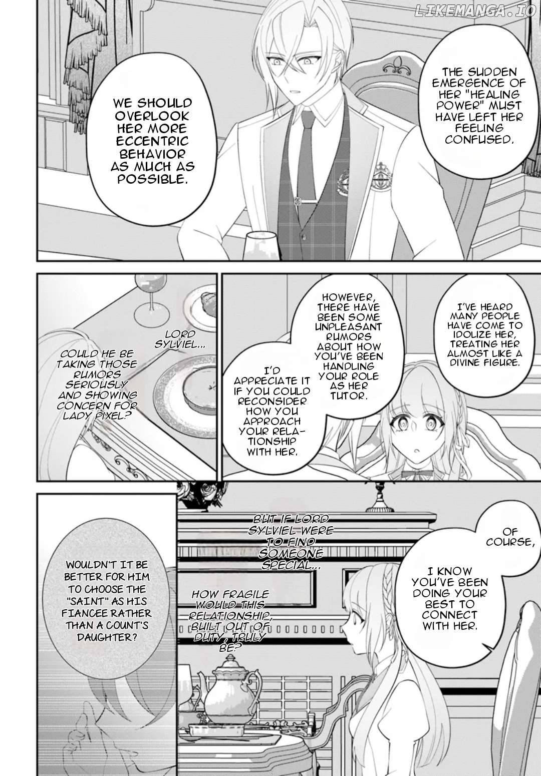 Watashi no Ue ni Ukabu "Akuyaki Reijou (Hametsu suru)" tte Nandeshou ka? Chapter 8 - page 3