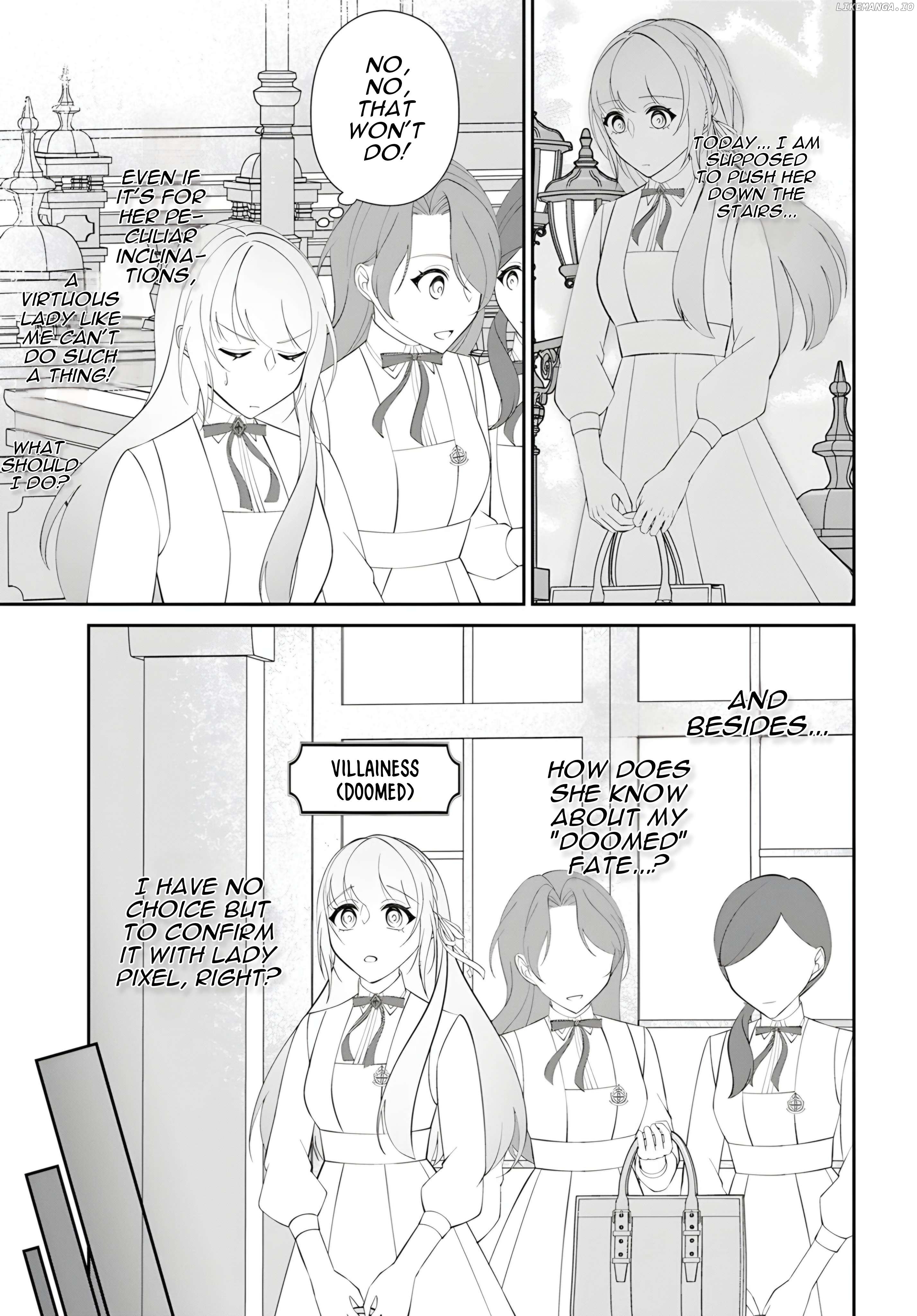 Watashi no Ue ni Ukabu "Akuyaki Reijou (Hametsu suru)" tte Nandeshou ka? Chapter 9 - page 3