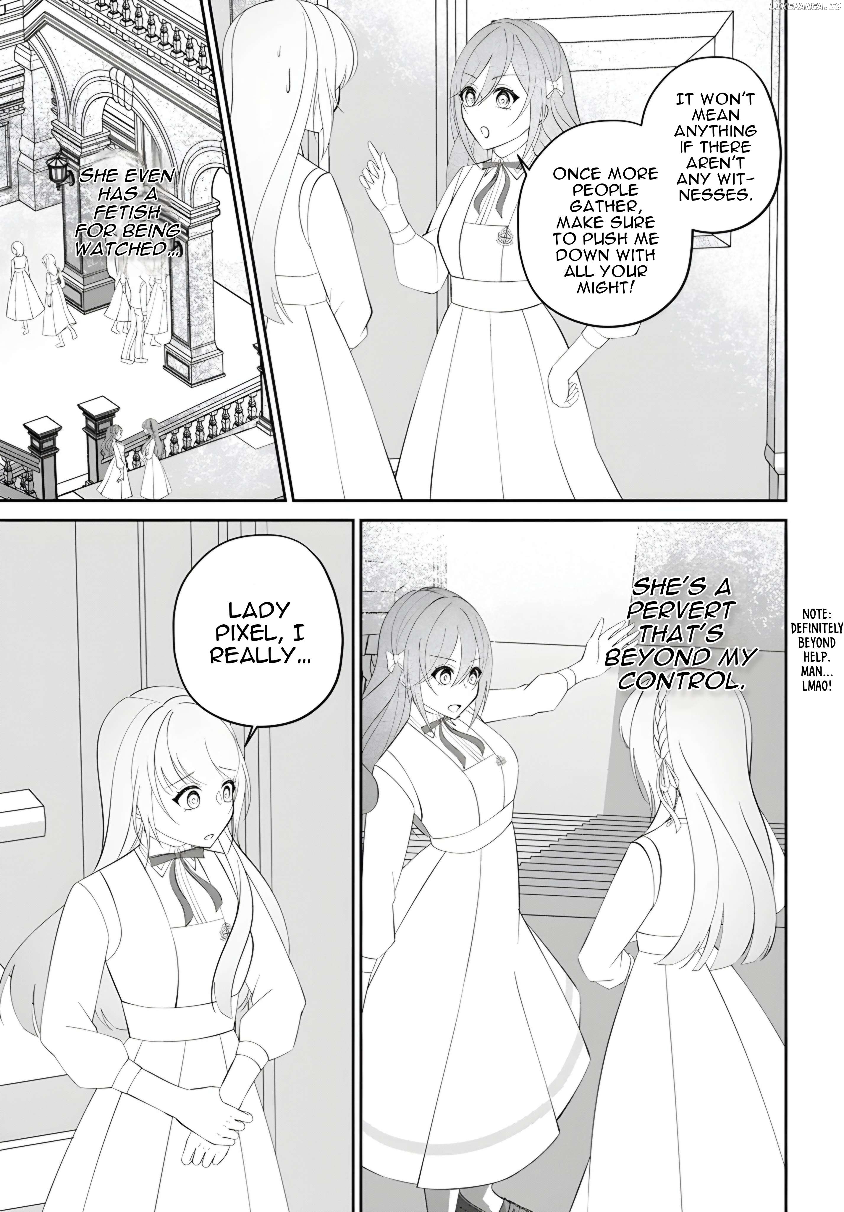 Watashi no Ue ni Ukabu "Akuyaki Reijou (Hametsu suru)" tte Nandeshou ka? Chapter 9 - page 5
