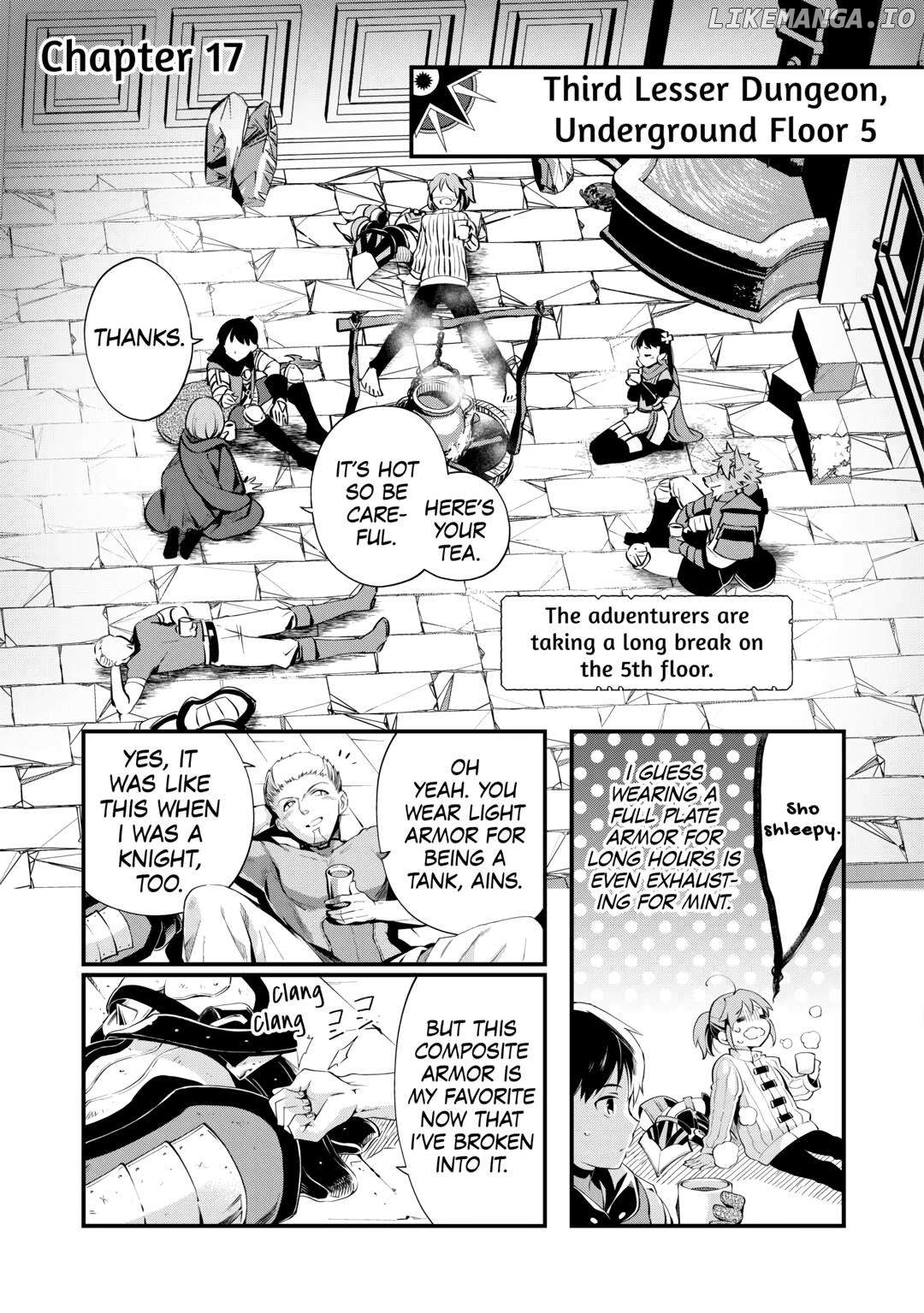 Ochikobore “1” Mahou Tsukai Wa, Kyou Mo Muishiki Ni Cheat Wo Tsukau Chapter 17 - page 1