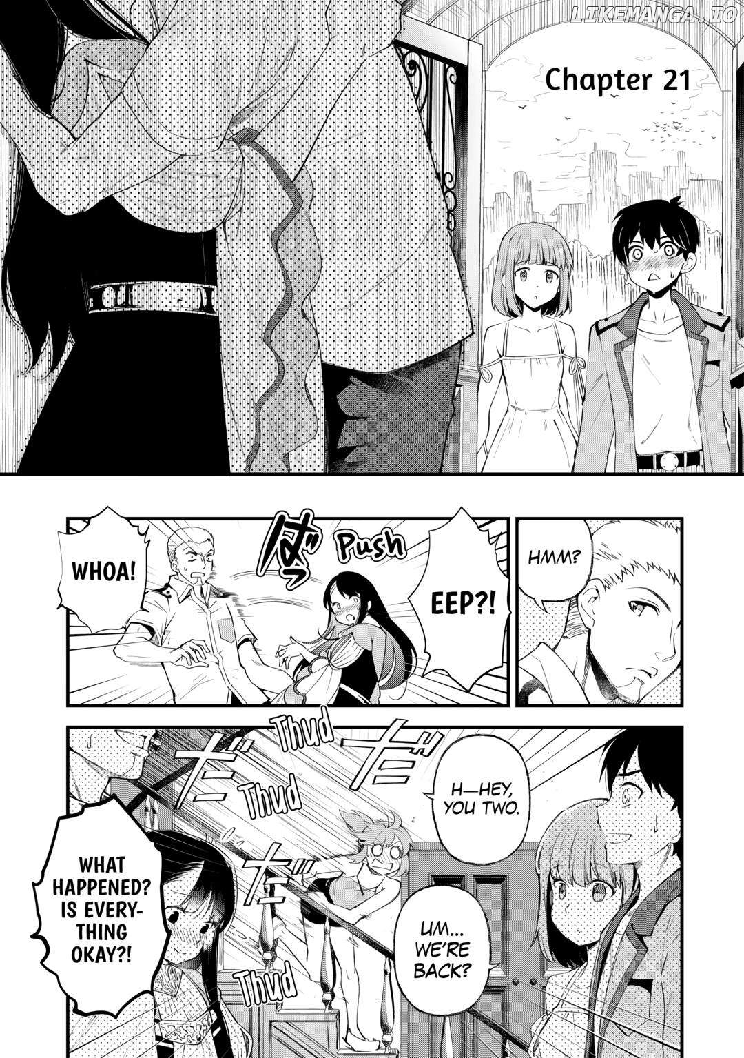 Ochikobore “1” Mahou Tsukai Wa, Kyou Mo Muishiki Ni Cheat Wo Tsukau Chapter 21 - page 1