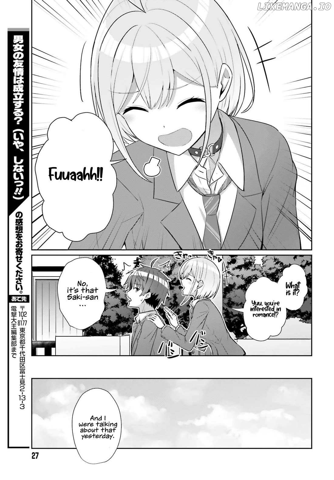 Danjo no Yujou wa Seiritsu suru? (Iya, Shinai!!) Chapter 8 - page 21
