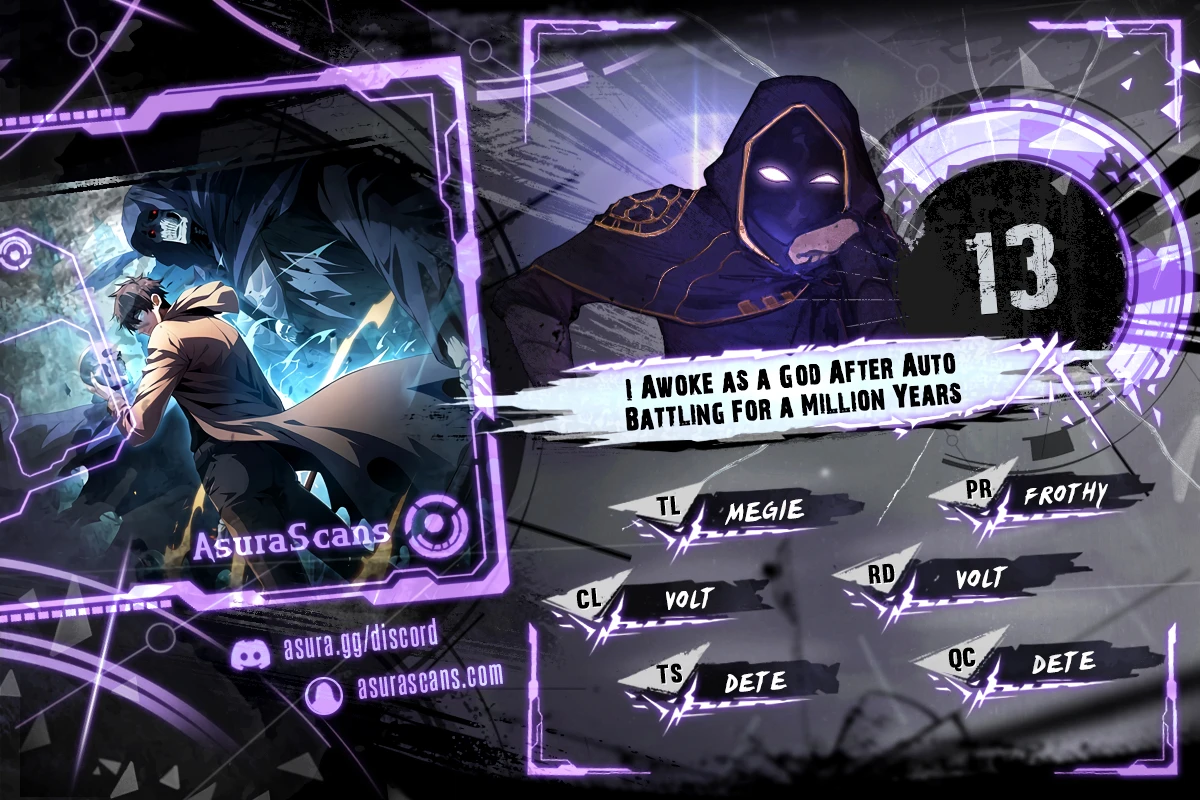 I Awoke as a God After Auto Battling For a Million Years Chapter 13 - page 1
