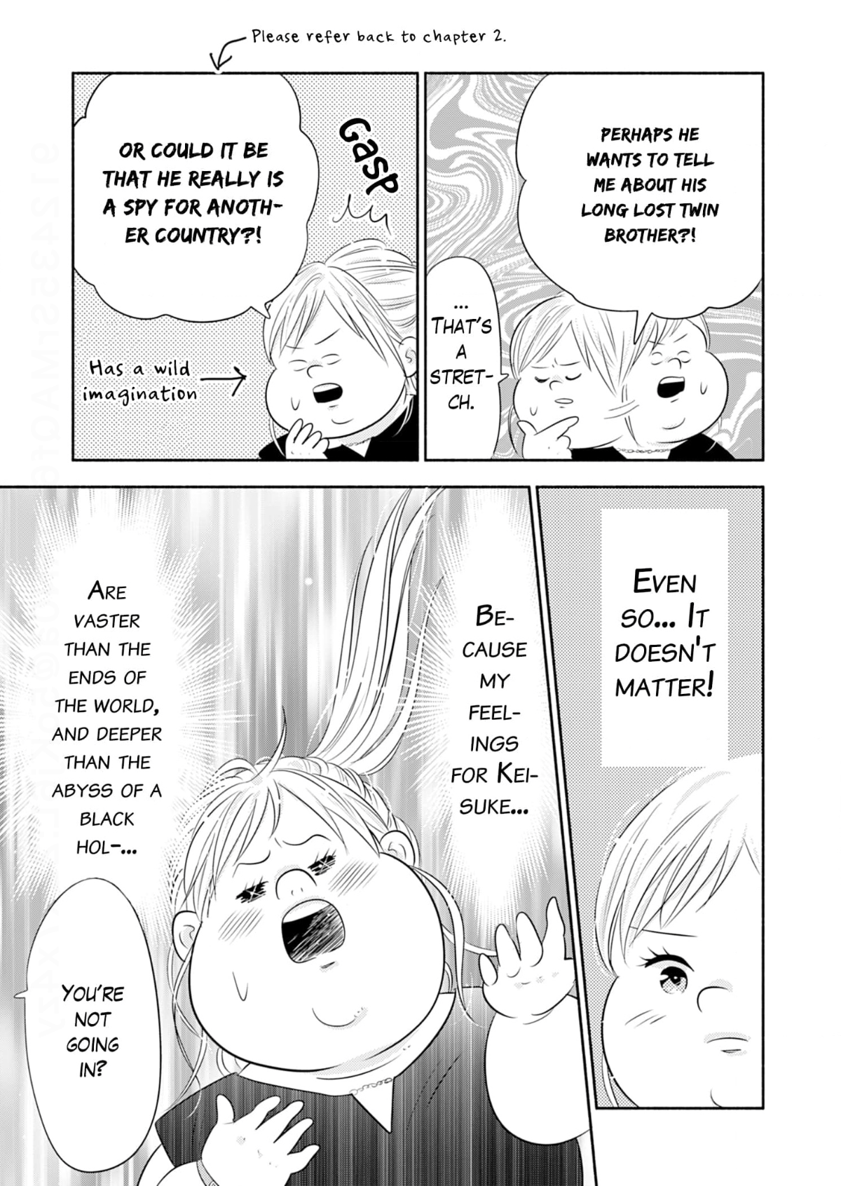 Debu To Love To Ayamachi To! Chapter 38 - page 5