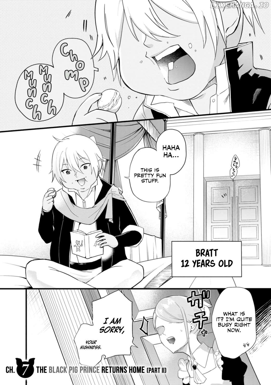 The Black Pig Prince Recalls His Previous Life and Becomes the Strongest Chapter 7.1 - page 2