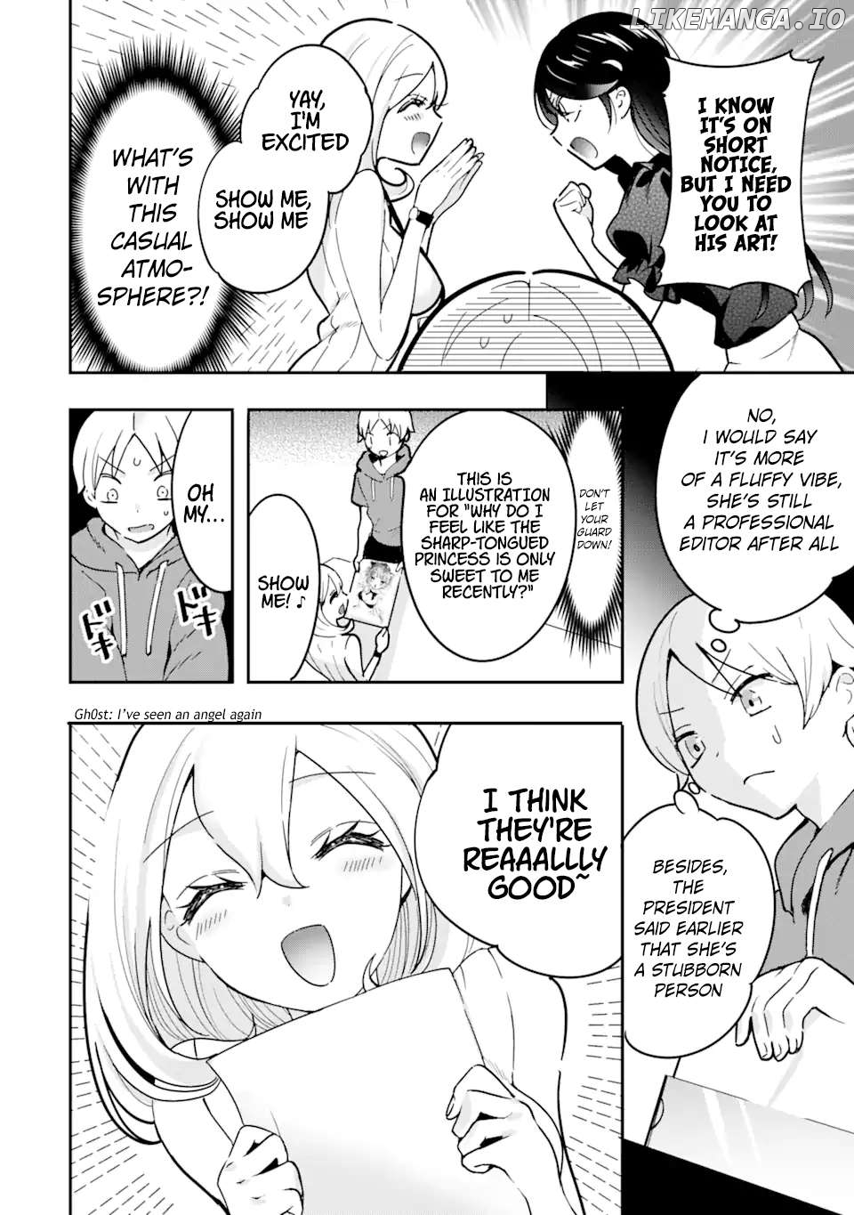 The Number 1 Beautiful Girl in the School is in Love With Me, the XXX Artist. Chapter 4.1 - page 8