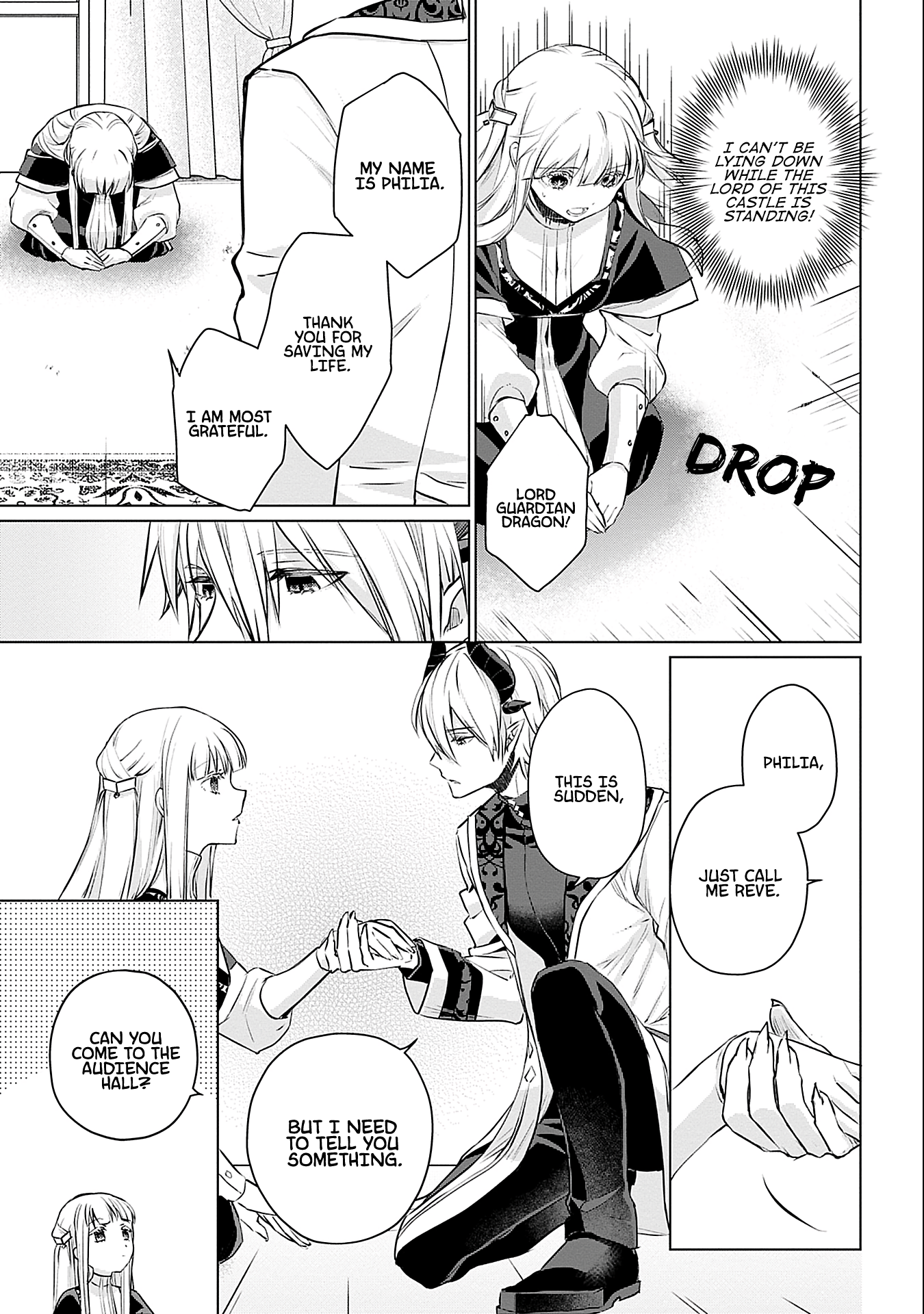 Azamukare Seijo to Shugoryuu no Konyaku Chapter 2 - page 10