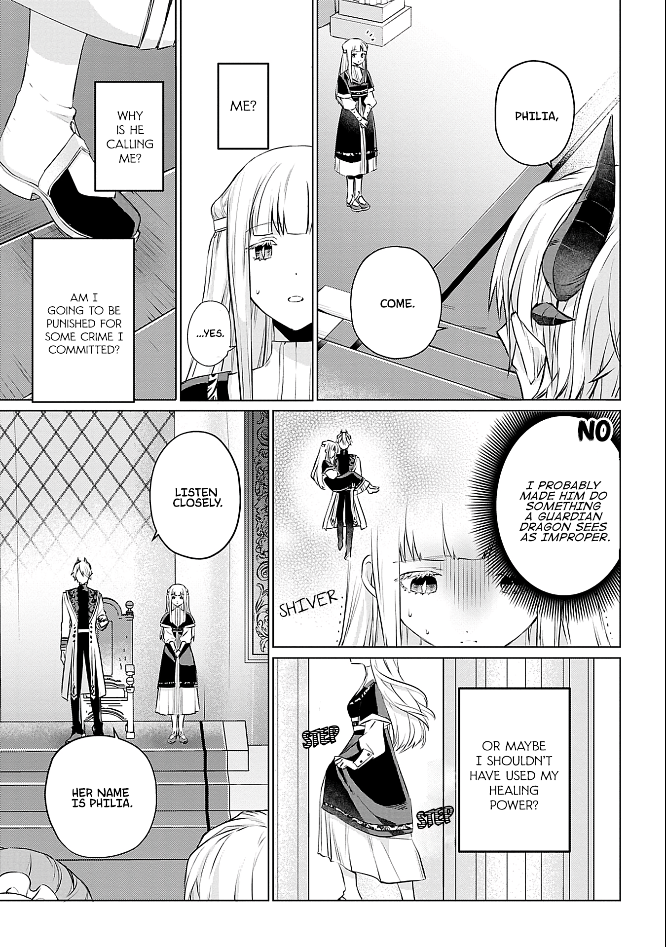 Azamukare Seijo to Shugoryuu no Konyaku Chapter 2 - page 12