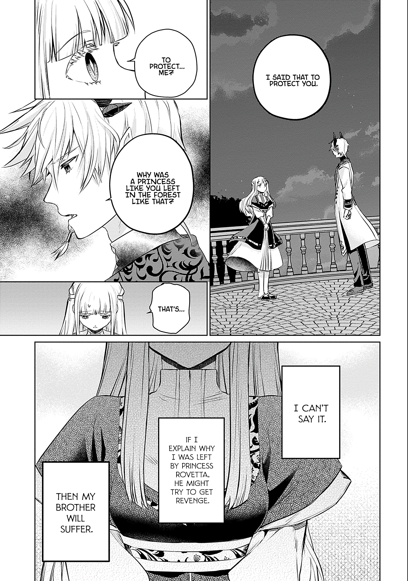 Azamukare Seijo to Shugoryuu no Konyaku Chapter 2 - page 18