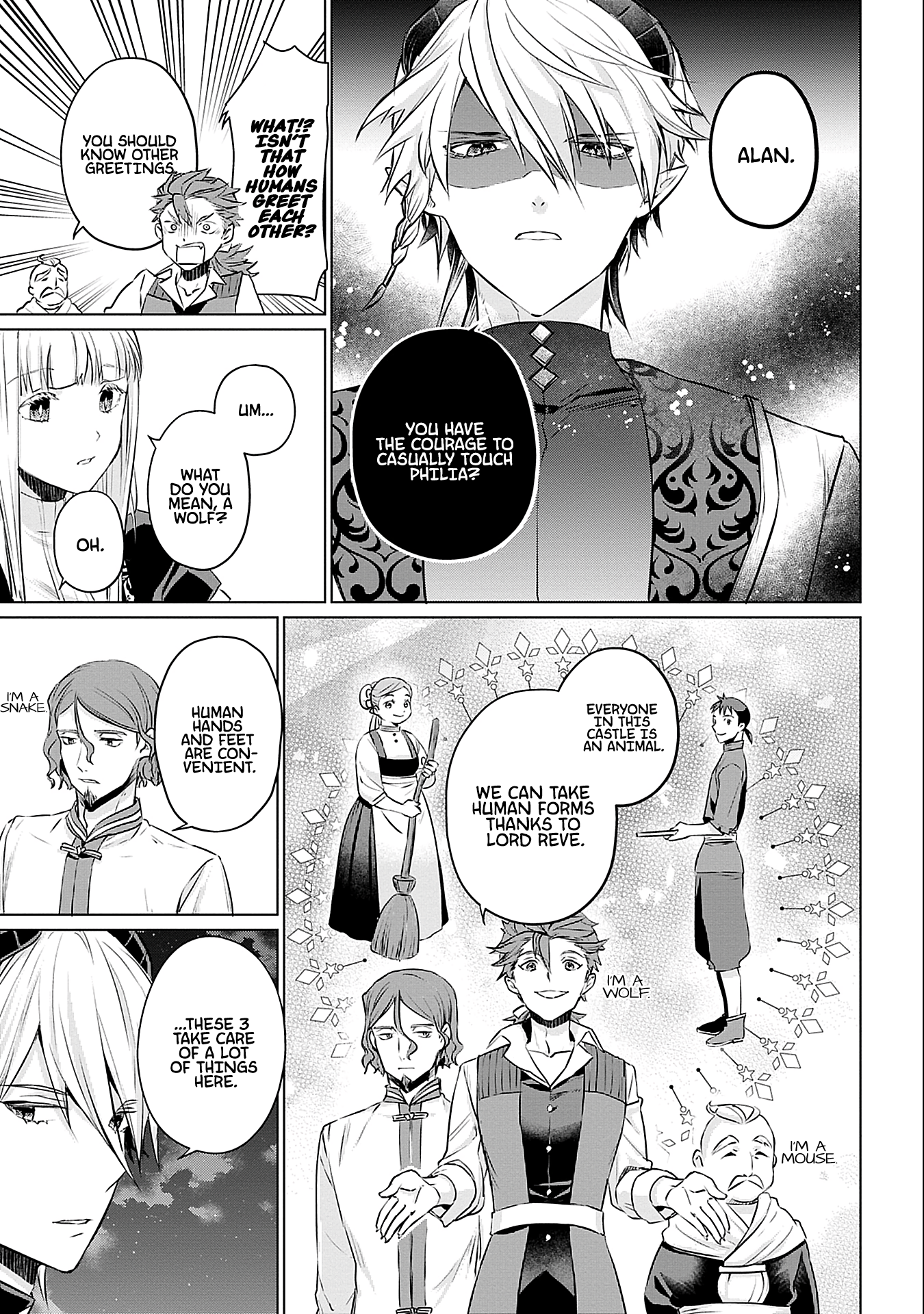 Azamukare Seijo to Shugoryuu no Konyaku Chapter 2 - page 20