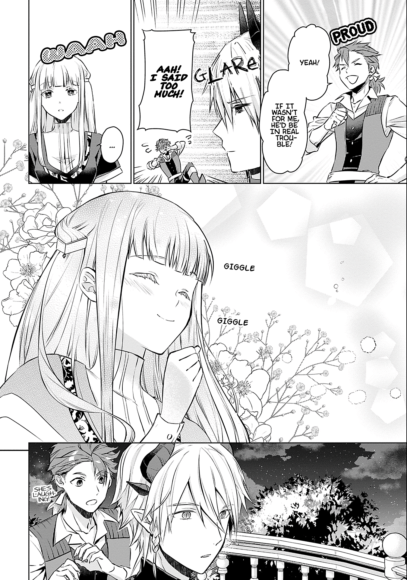 Azamukare Seijo to Shugoryuu no Konyaku Chapter 2 - page 21