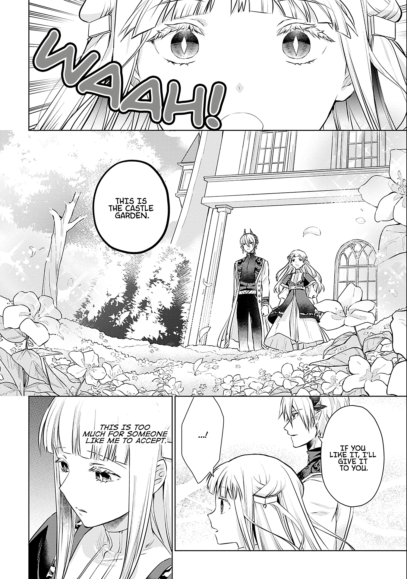 Azamukare Seijo to Shugoryuu no Konyaku Chapter 2 - page 27