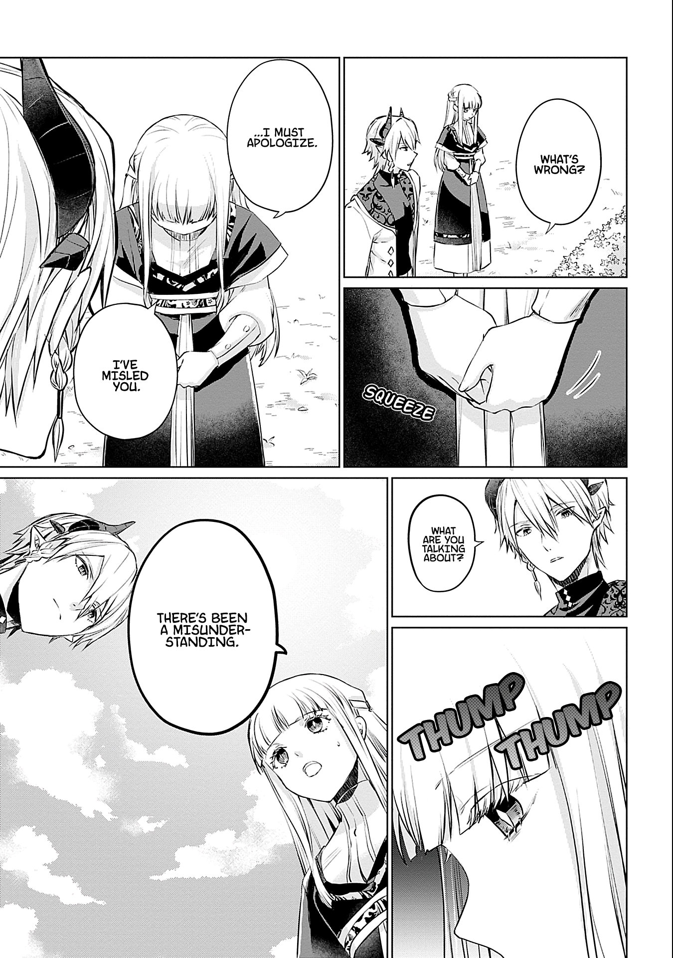 Azamukare Seijo to Shugoryuu no Konyaku Chapter 2 - page 28
