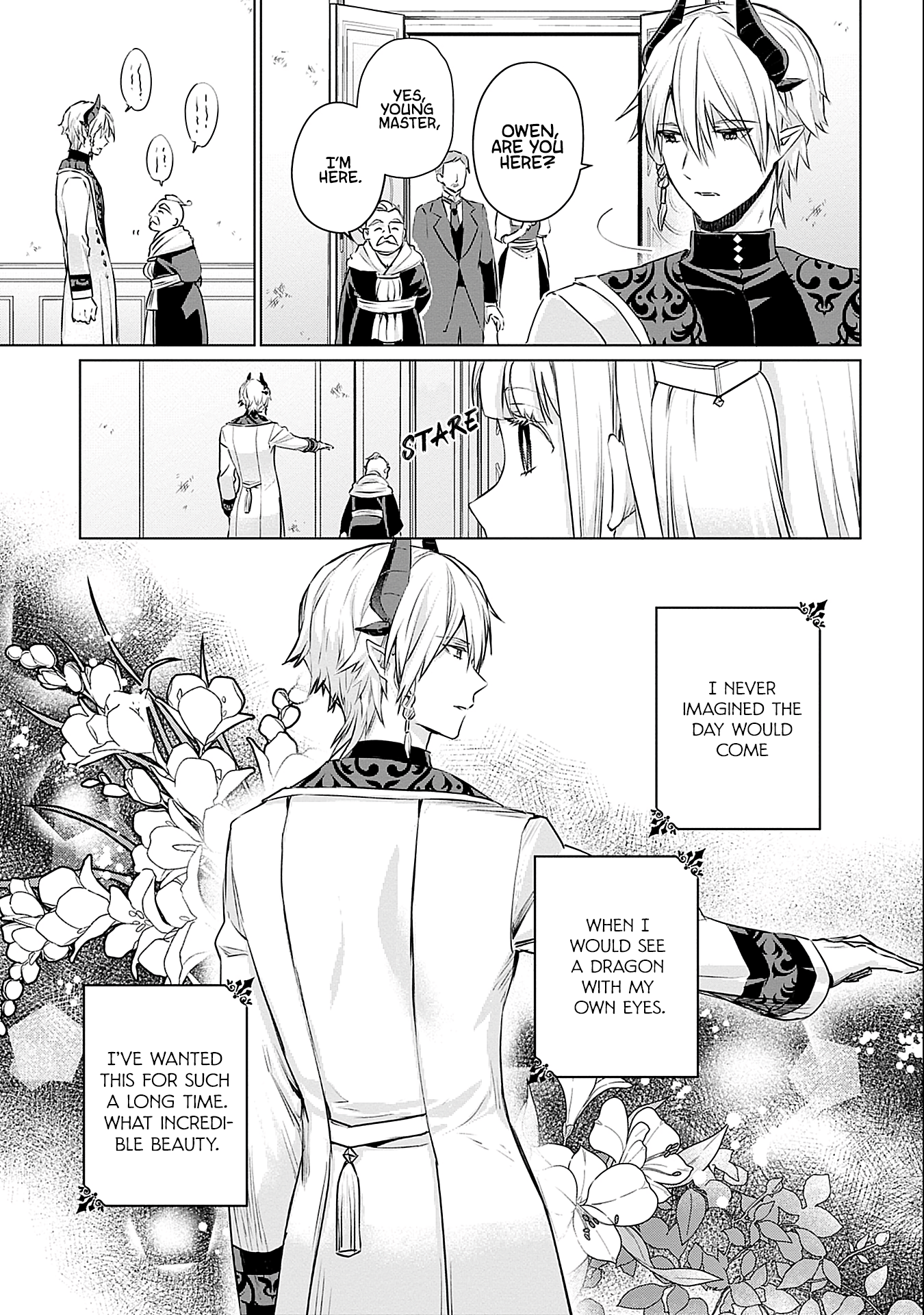 Azamukare Seijo to Shugoryuu no Konyaku Chapter 2 - page 8