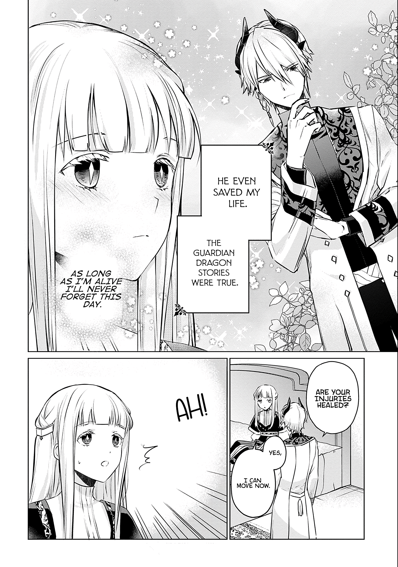 Azamukare Seijo to Shugoryuu no Konyaku Chapter 2 - page 9
